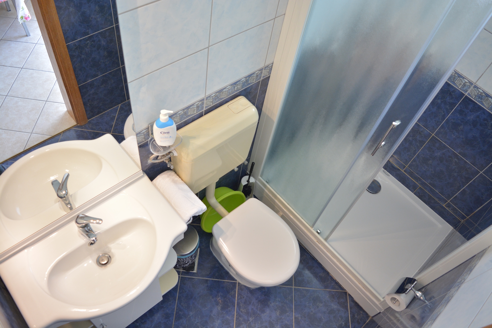 Studio flat with balcony and sea view Promajna, Makarska  AS-e