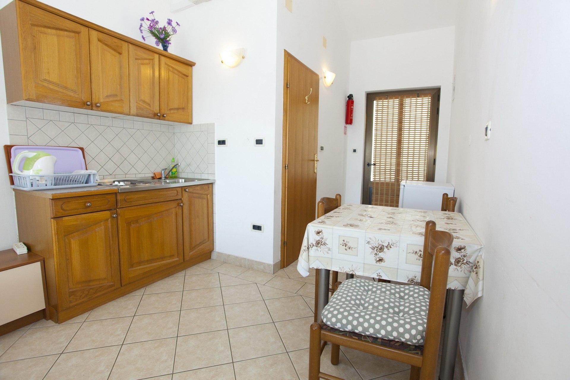 Studio flat with balcony and sea view Promajna, Makarska  AS-e