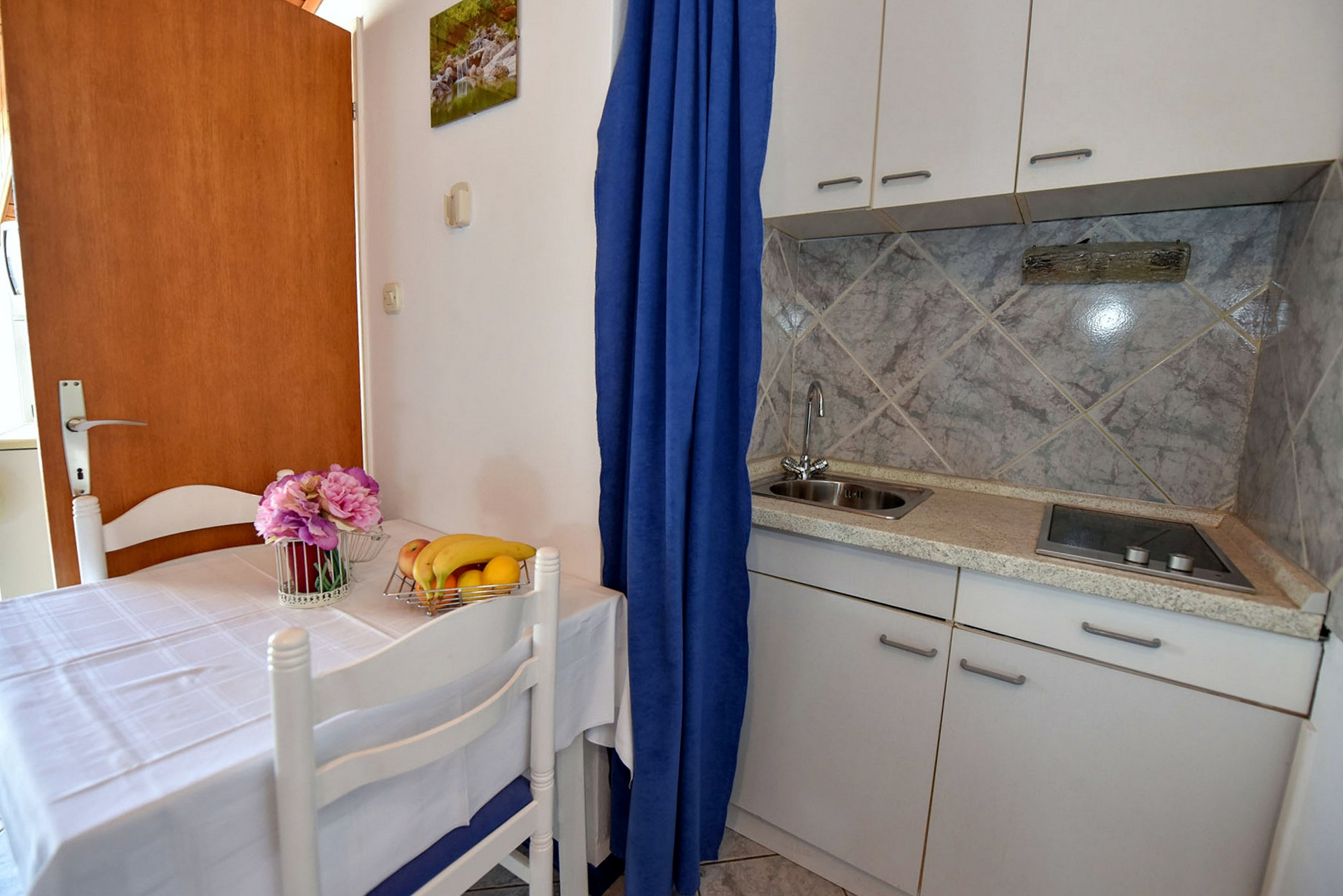 Studio flat with balcony and sea view Mandre, Pag (AS-23187-a)