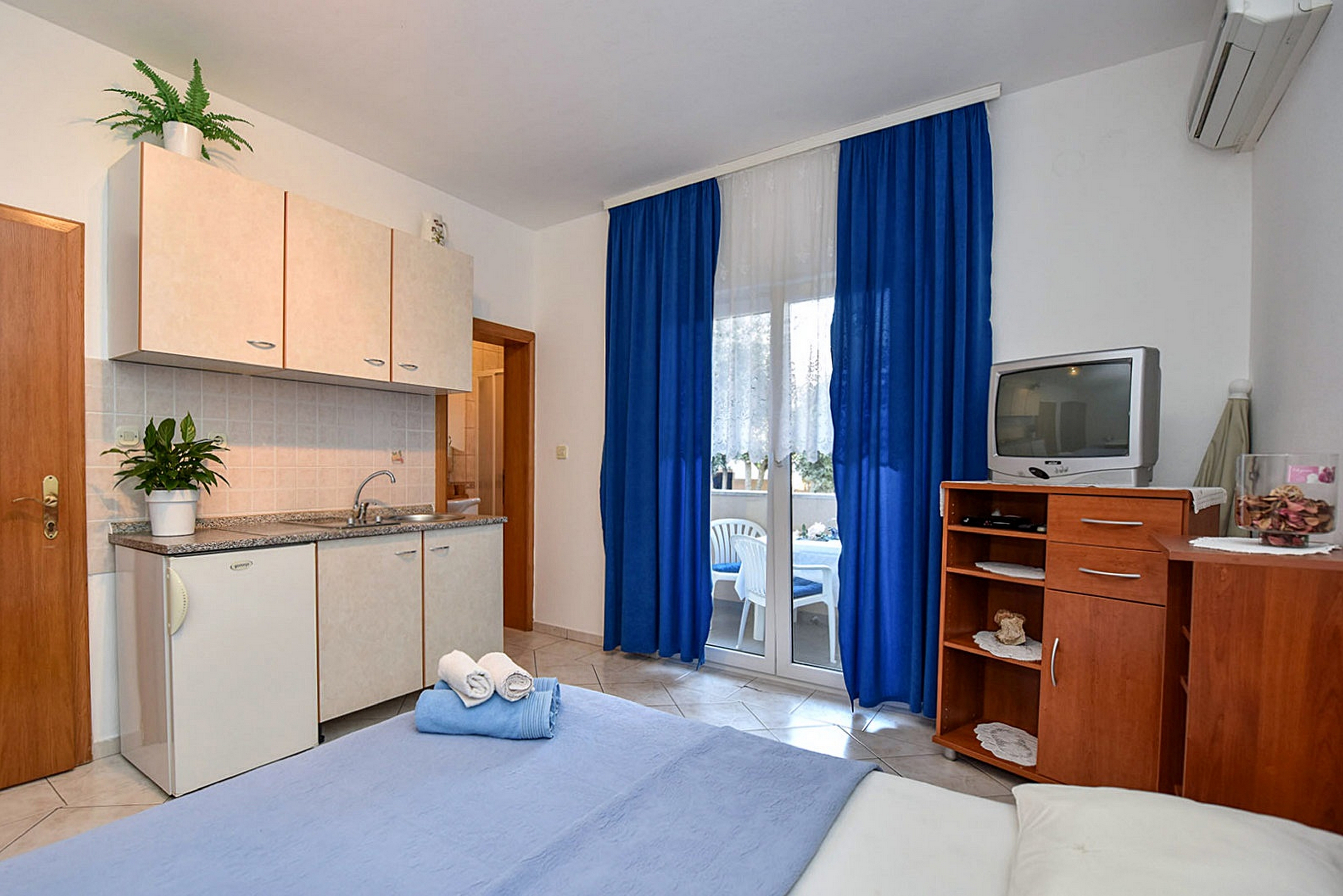 Studio flat with balcony Mandre, Pag (AS-23187-c)