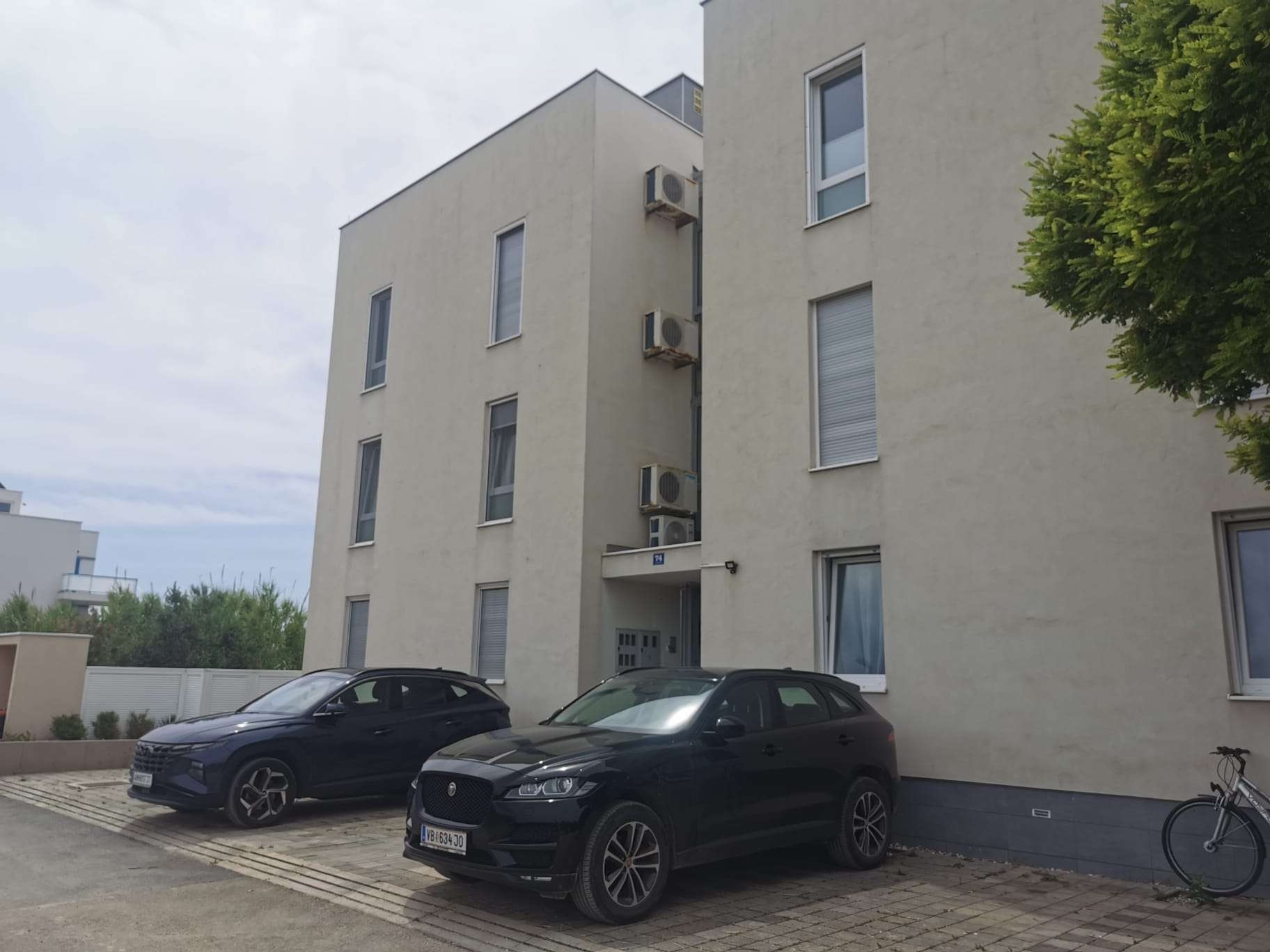 Two bedroom apartment with balcony and sea view Privlaka, Zadar (A-23190-a)