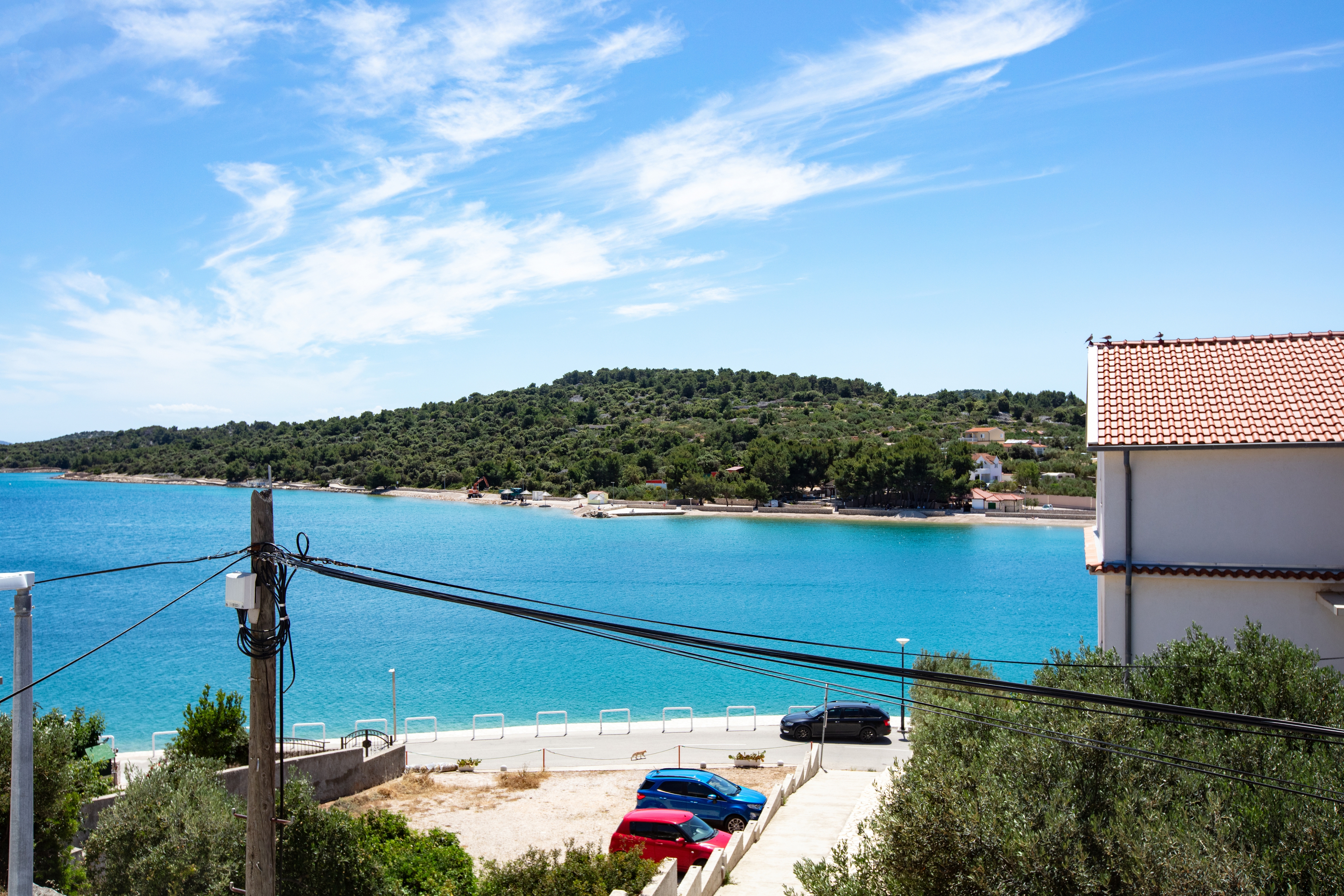 One bedroom apartment near beach Jezera, Murter  A-b