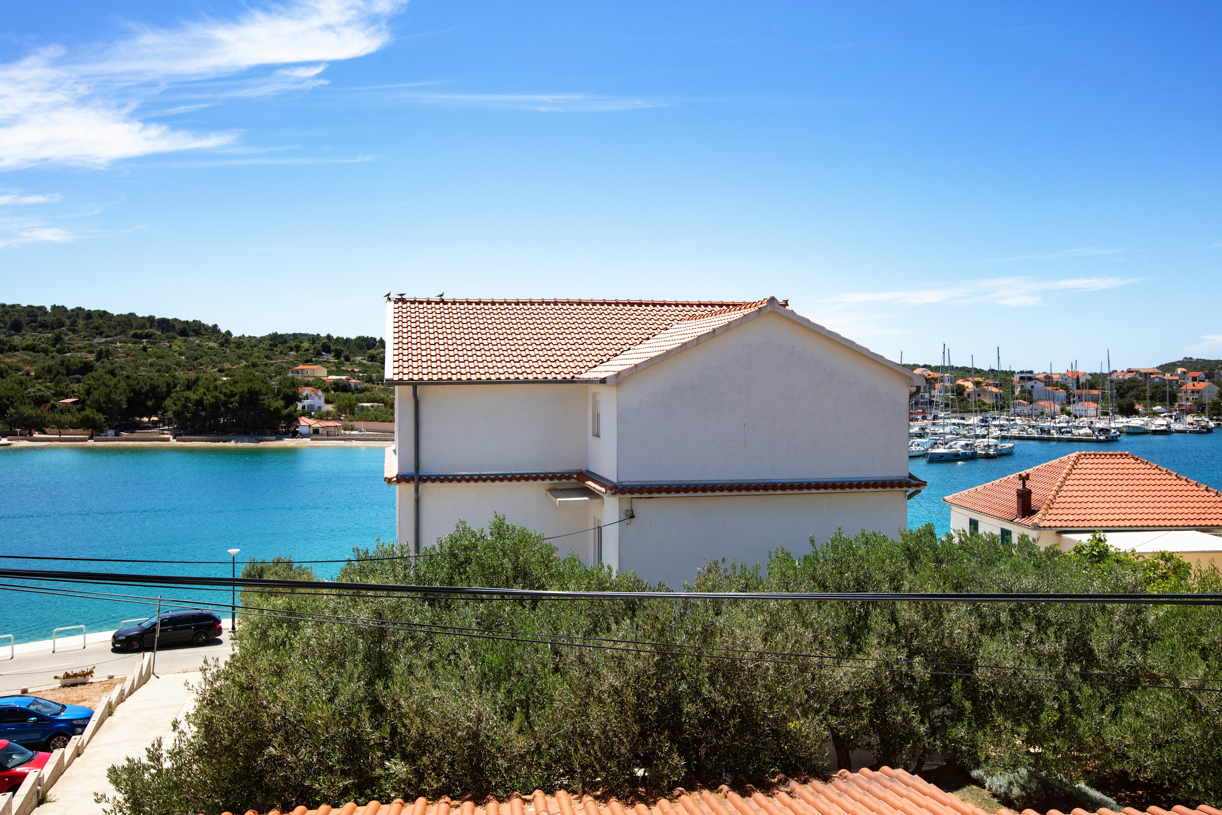 One bedroom apartment near beach Jezera, Murter  A-b