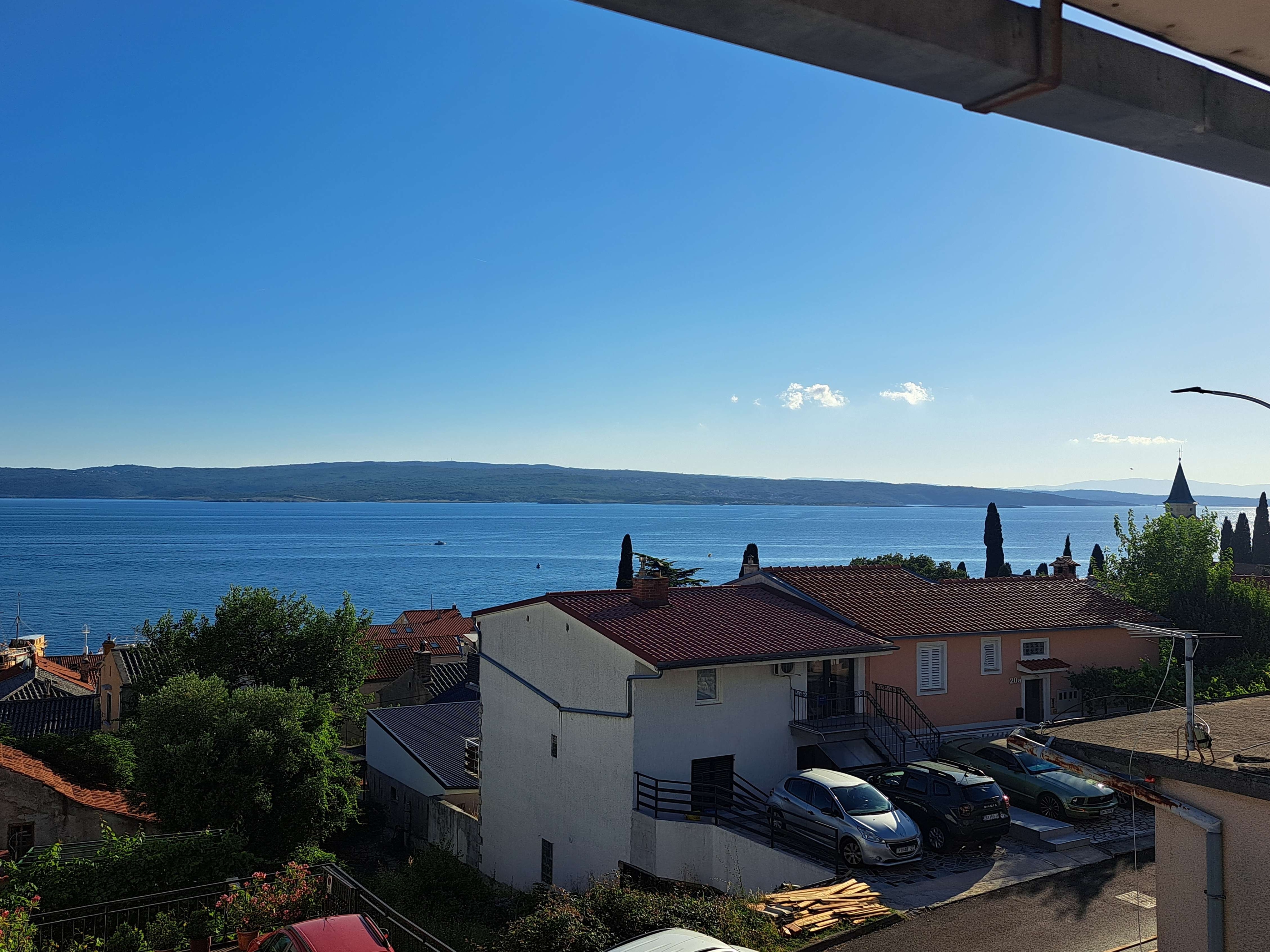 Two bedroom apartment with terrace and sea view Selce, Crikvenica  A-a