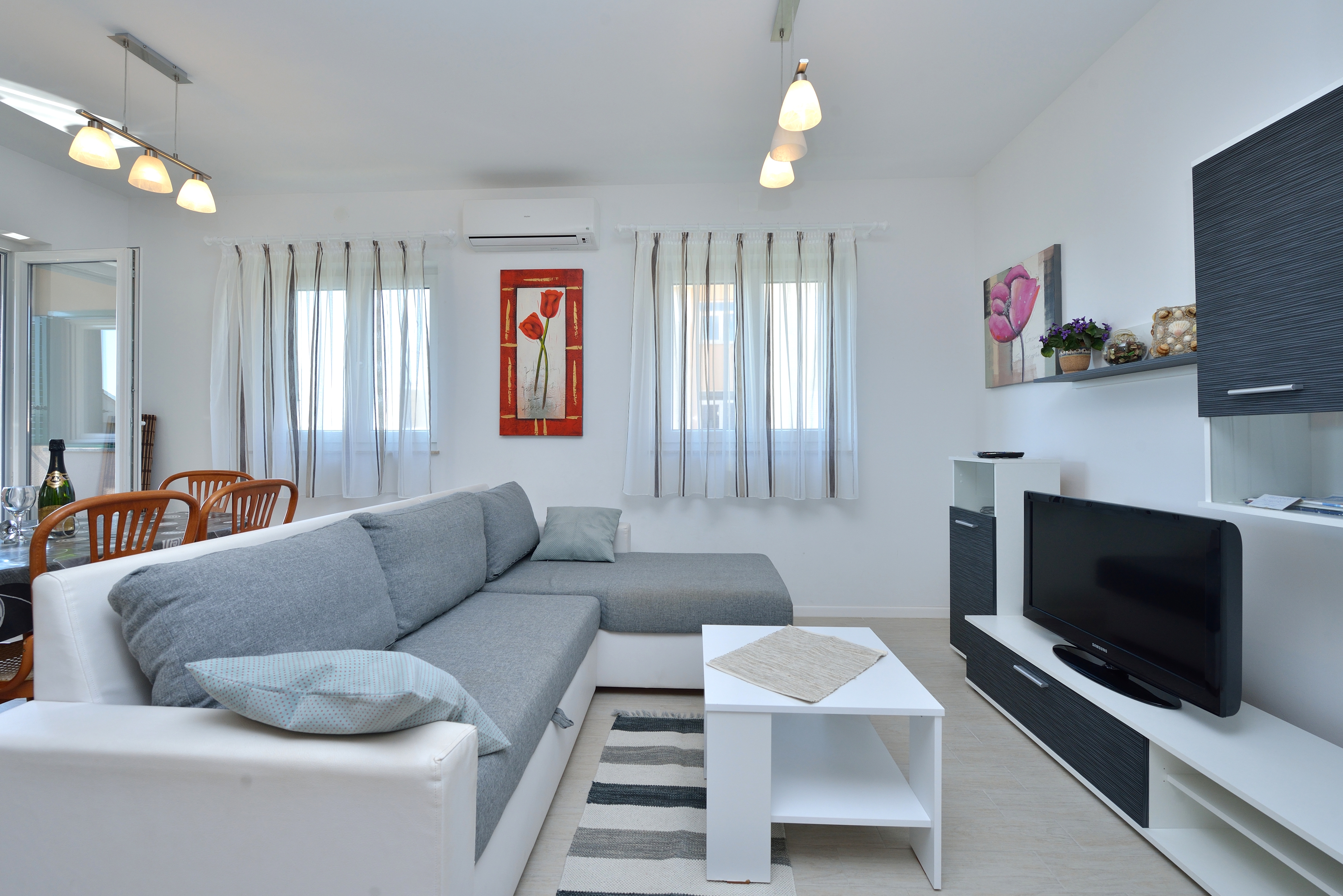 Two bedroom apartment with terrace Privlaka, Zadar (A-23197-a)
