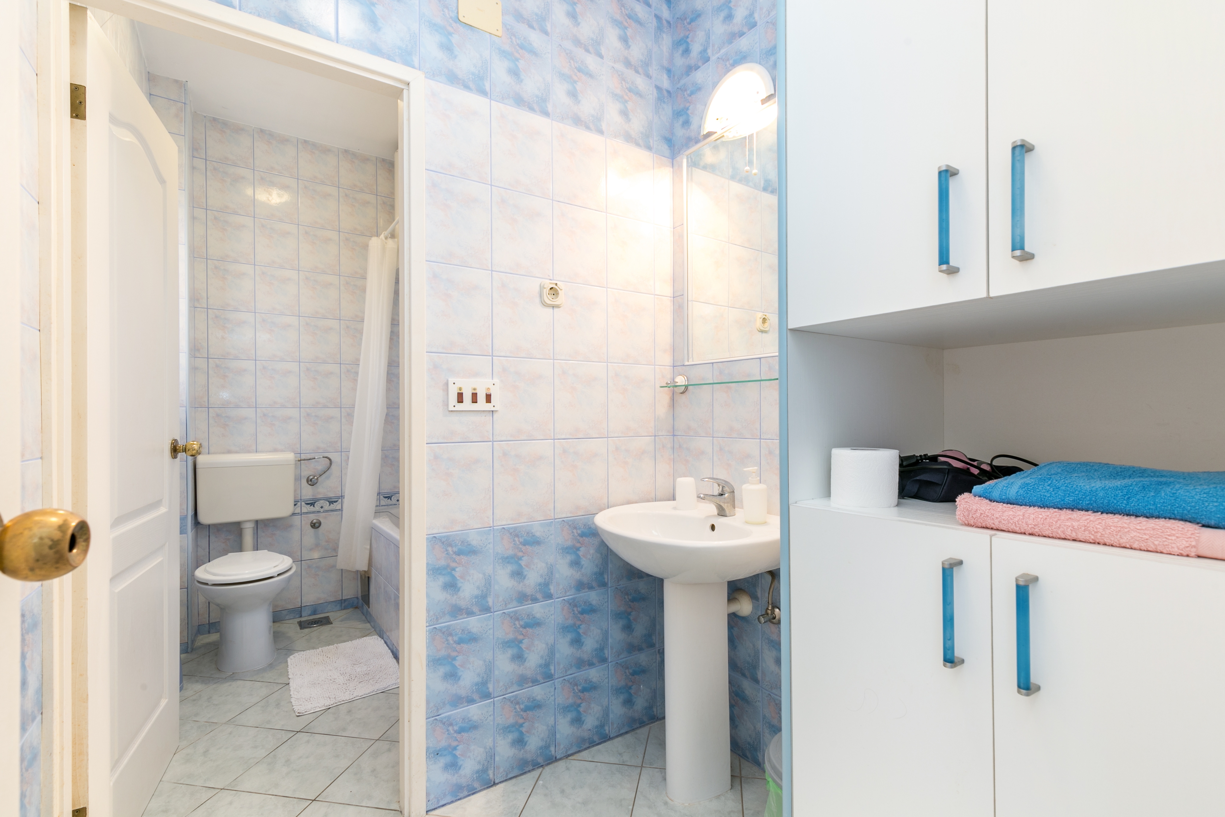 Two bedroom apartment with balcony and sea view Ražanj, Rogoznica  A-a