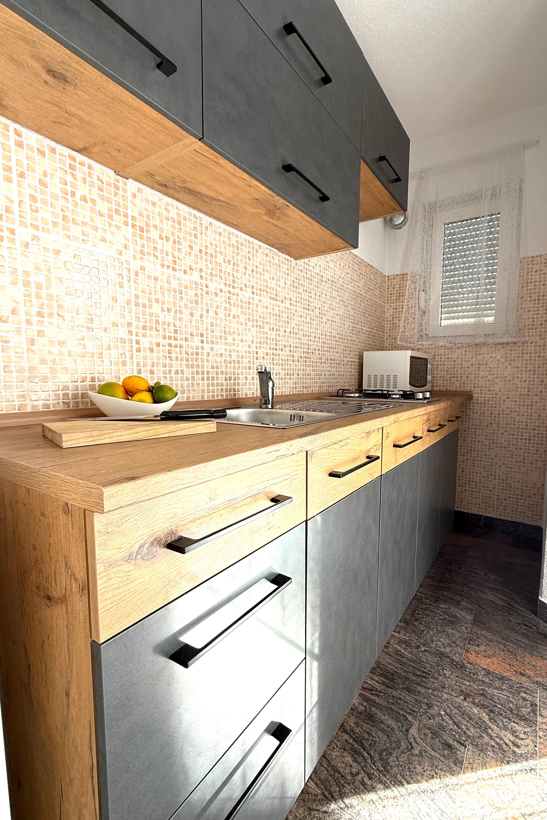 Three bedroom apartment with terrace Vir  A-a