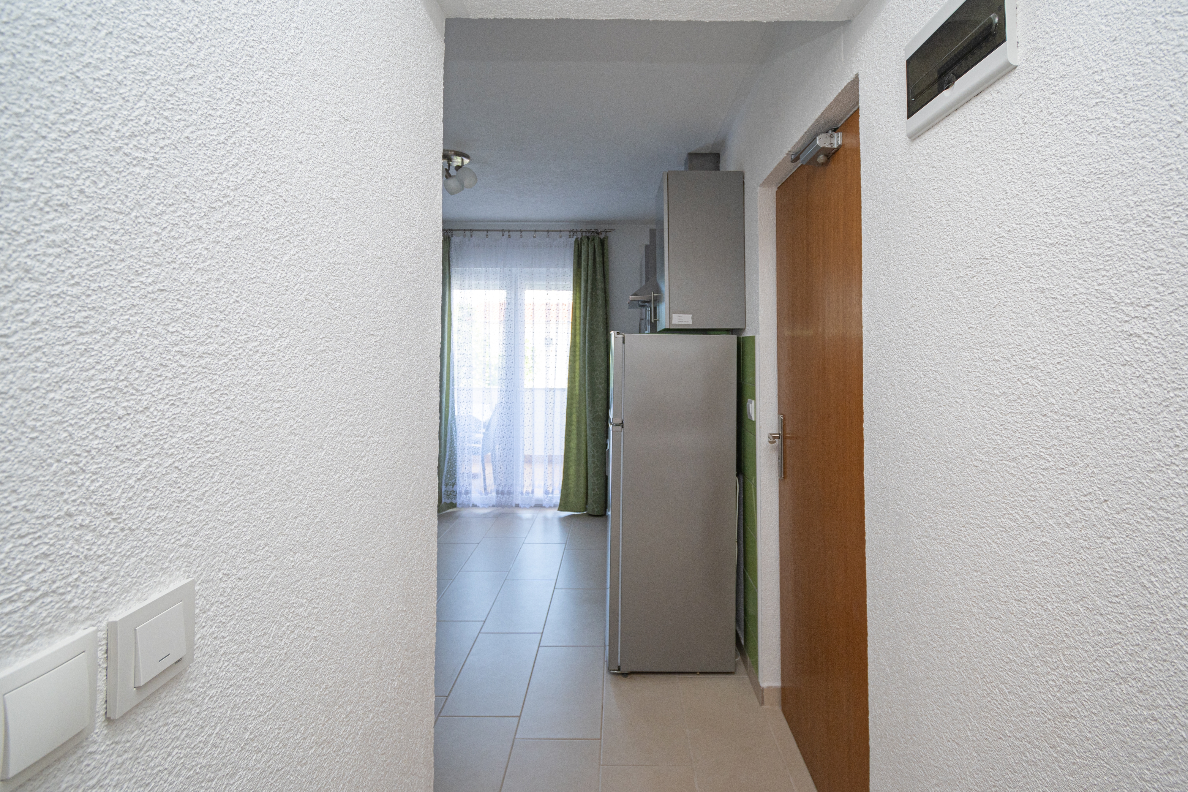 One bedroom apartment with terrace Vir  A-b