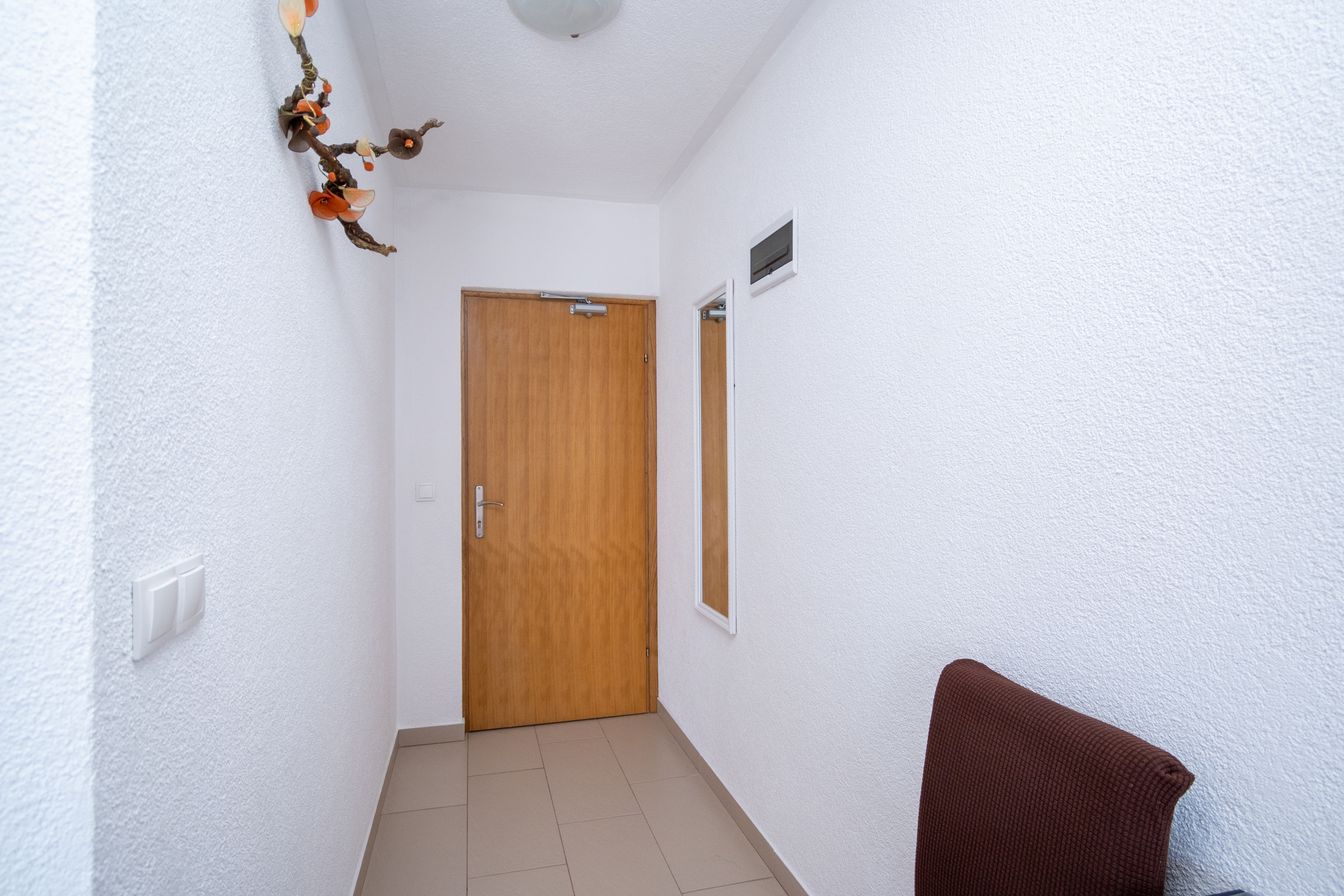 One bedroom apartment with balcony and sea view Vir  A-c