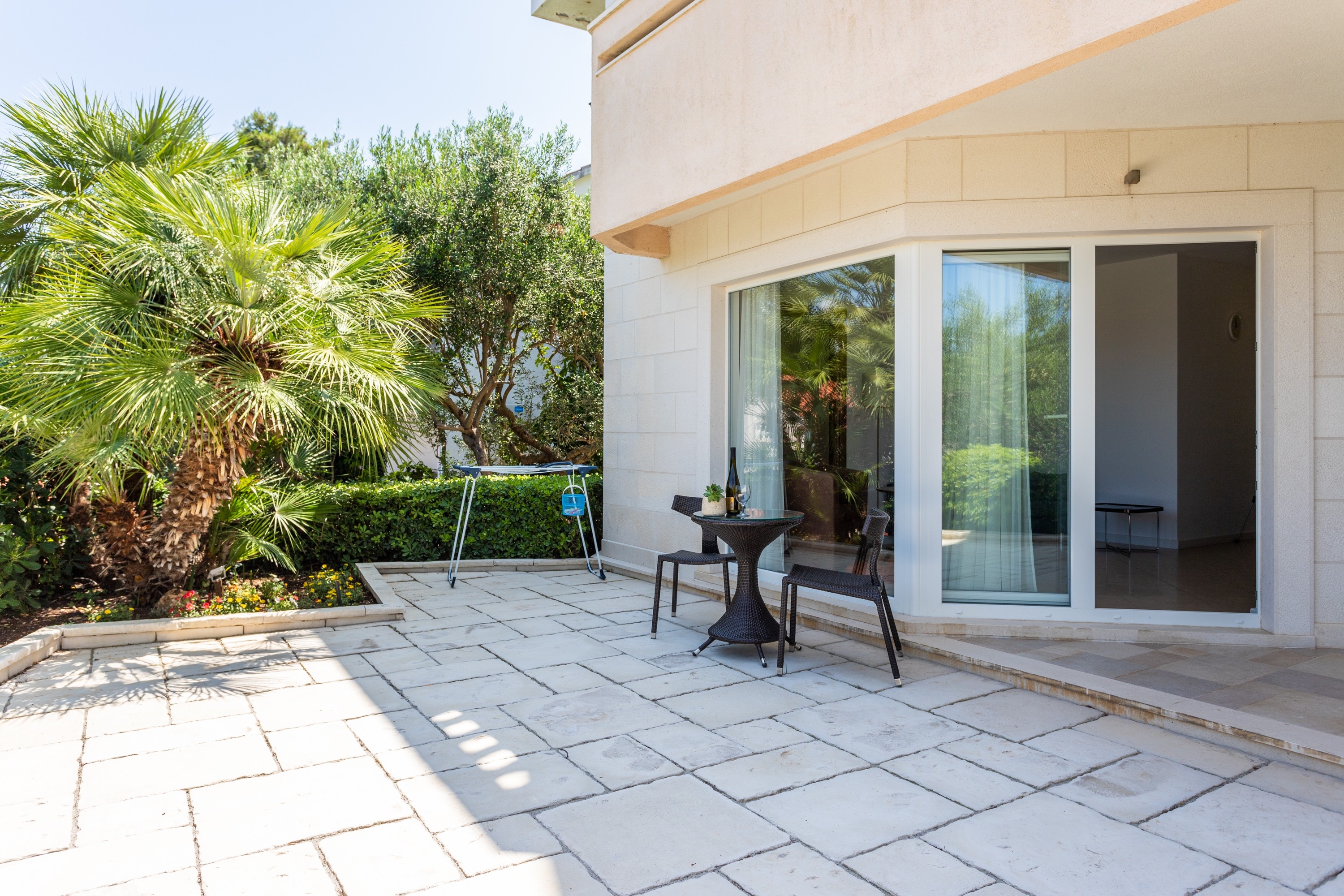 Two bedroom apartment with terrace and sea view Splitska, Brač  A-a