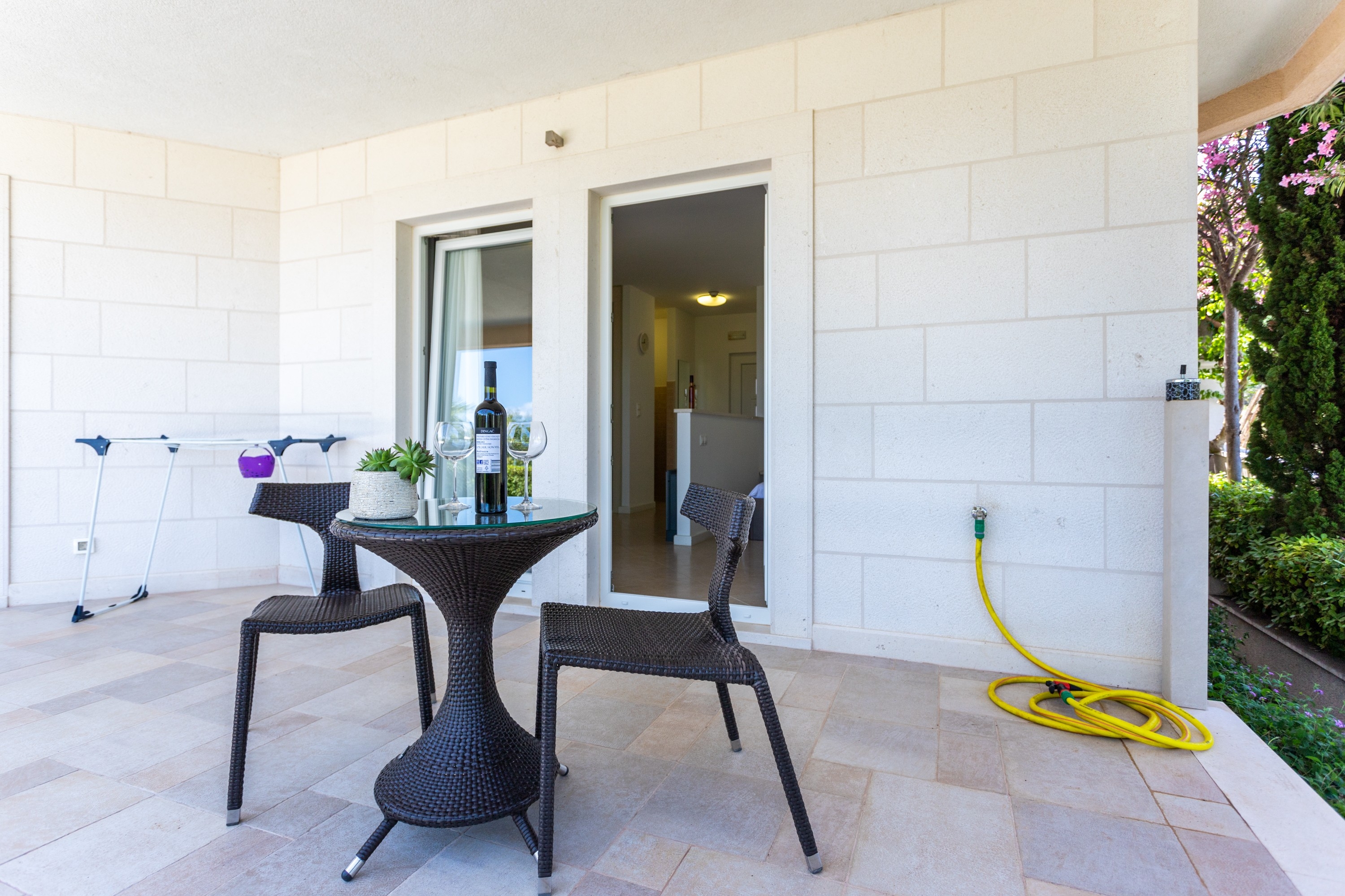 Studio flat with terrace and sea view Splitska, Brač  AS-a