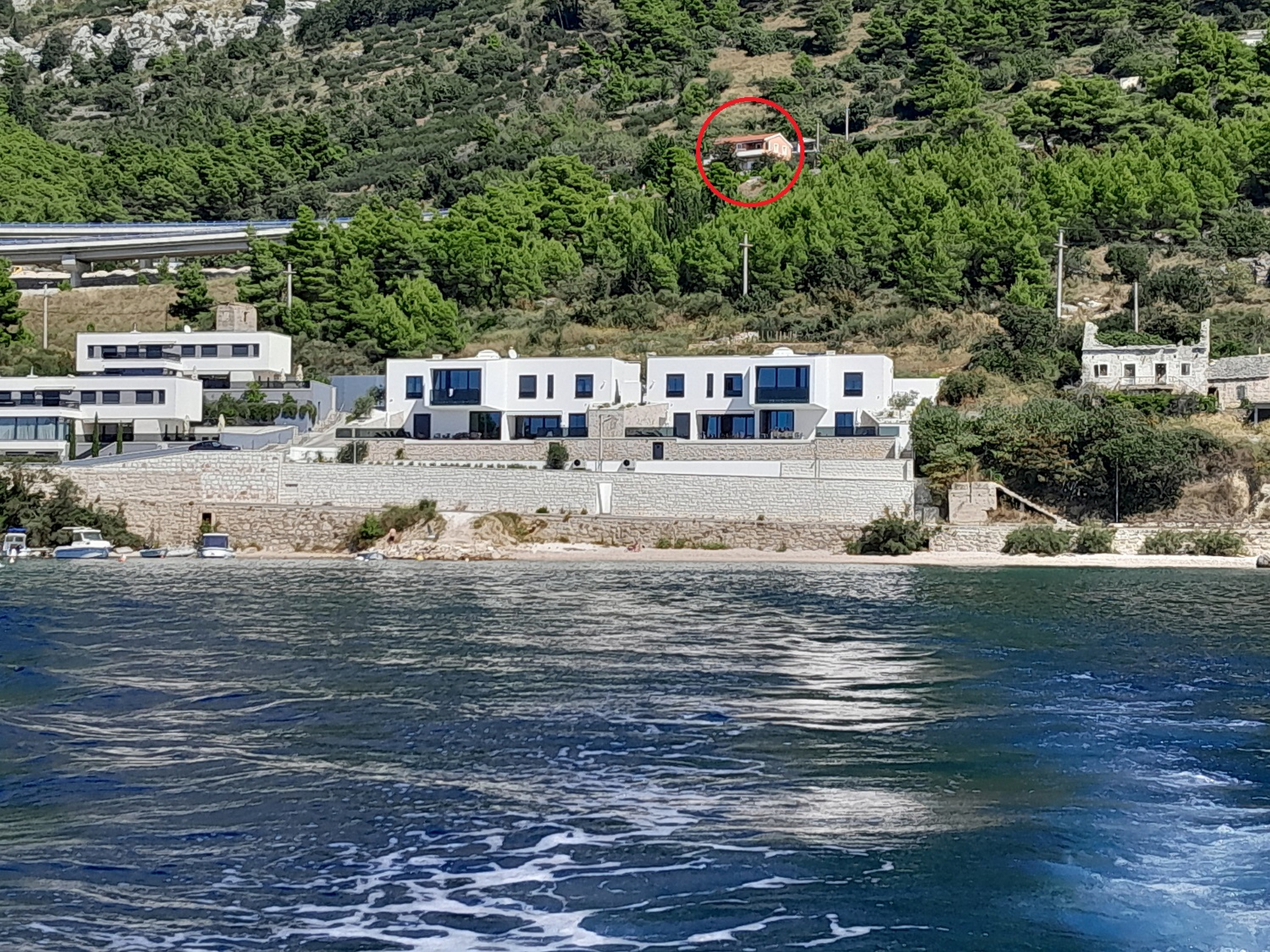 Jednosobni apartman s terasom i pogledom na more Omiš  A-a