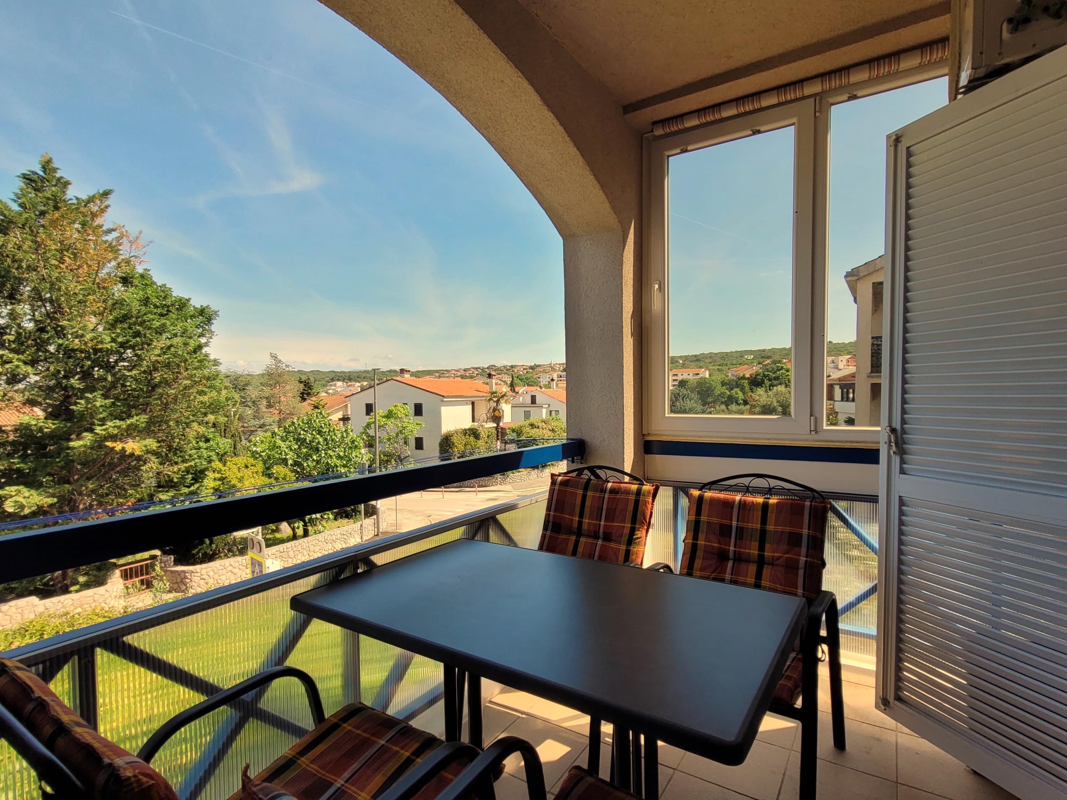 One bedroom apartment with balcony Malinska, Krk  A-a