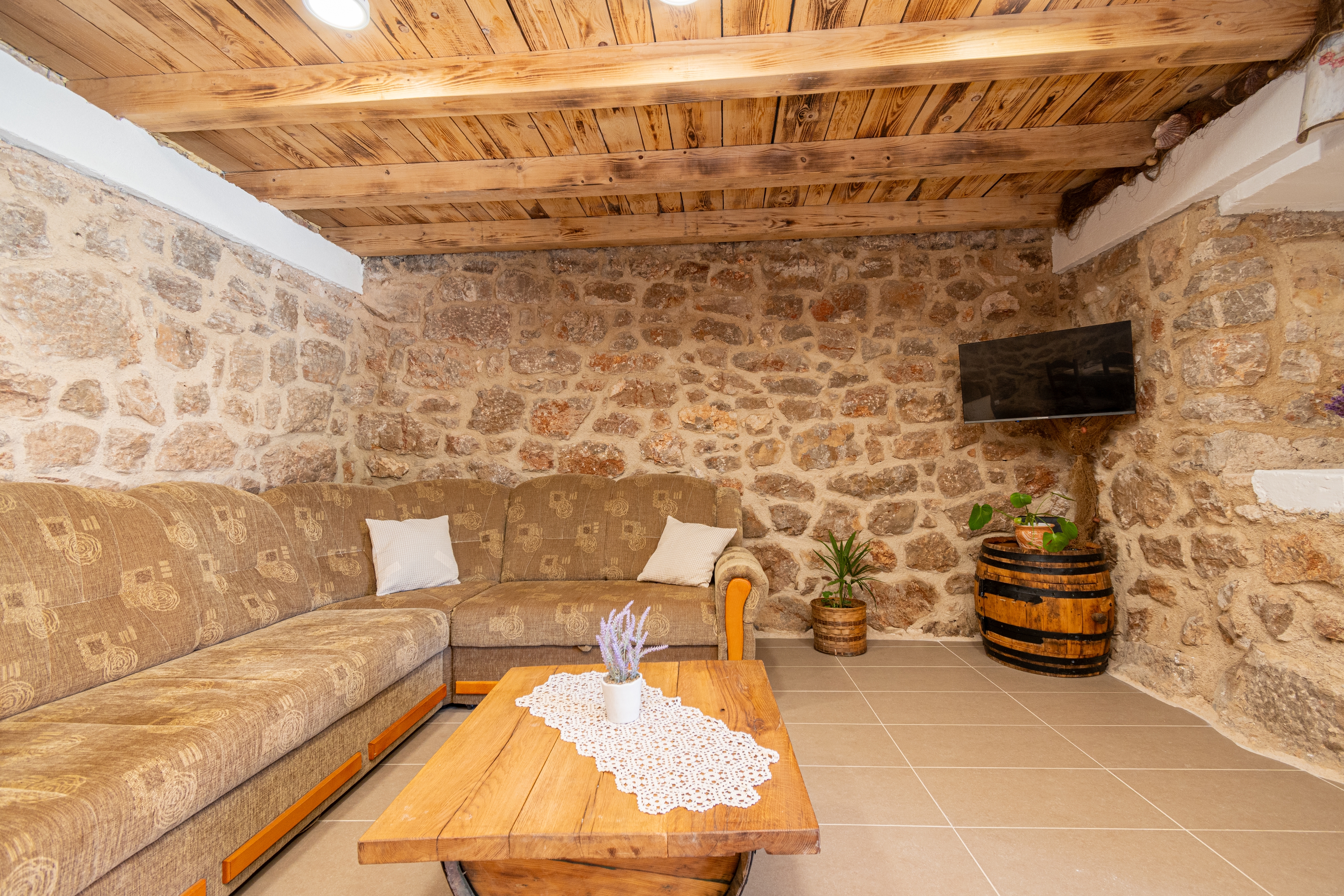 One bedroom house with terrace Seline, Paklenica (K-23248)