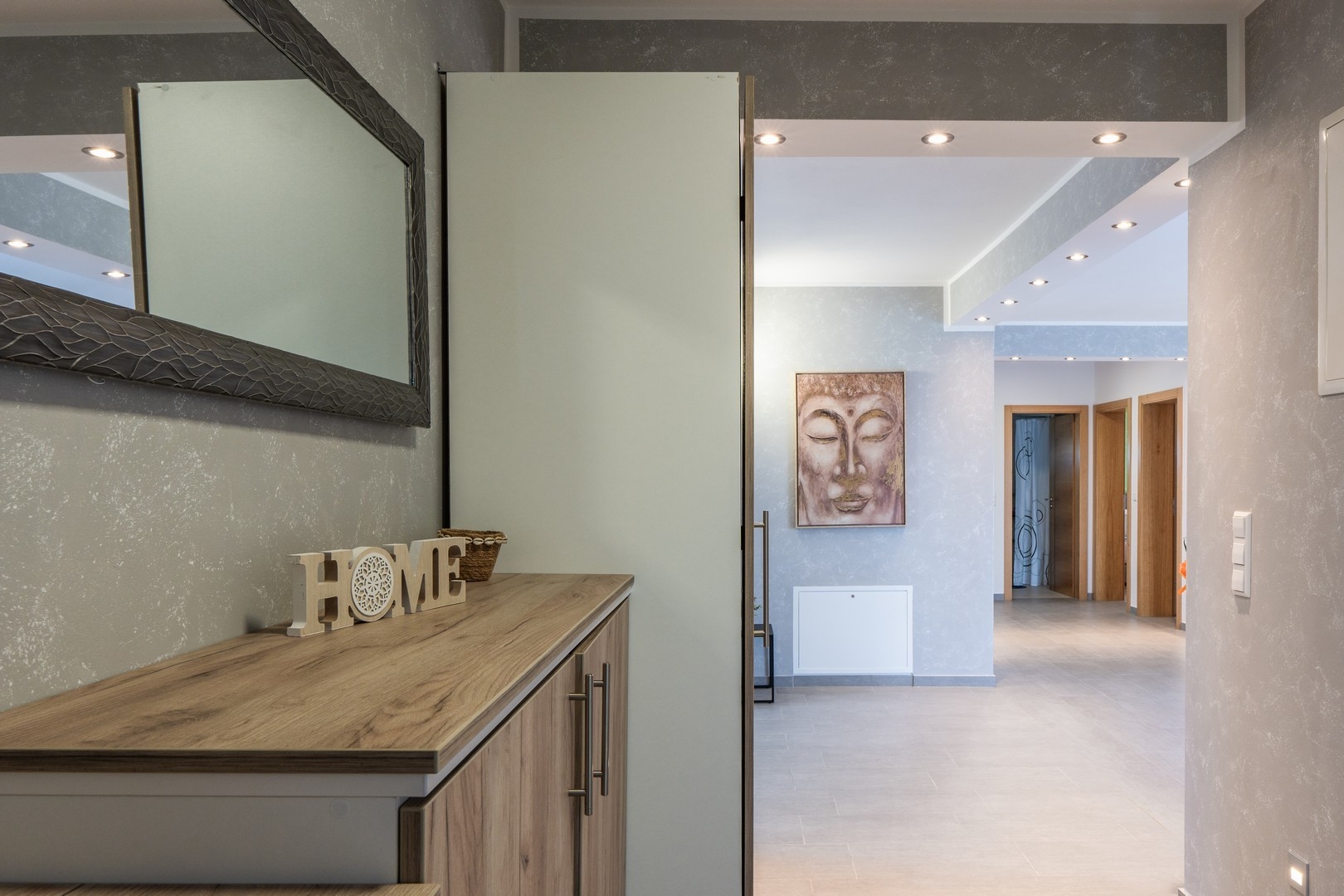 Three bedroom apartment with terrace Vir  A-b