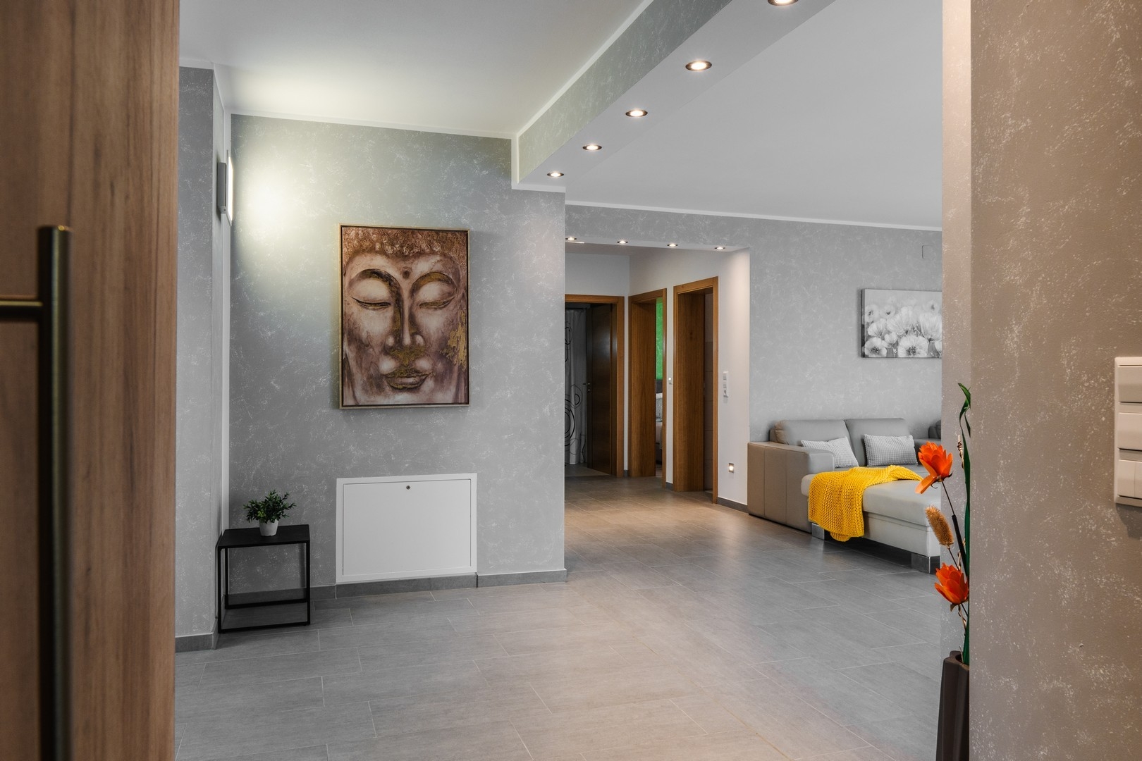 Three bedroom apartment with terrace Vir  A-b