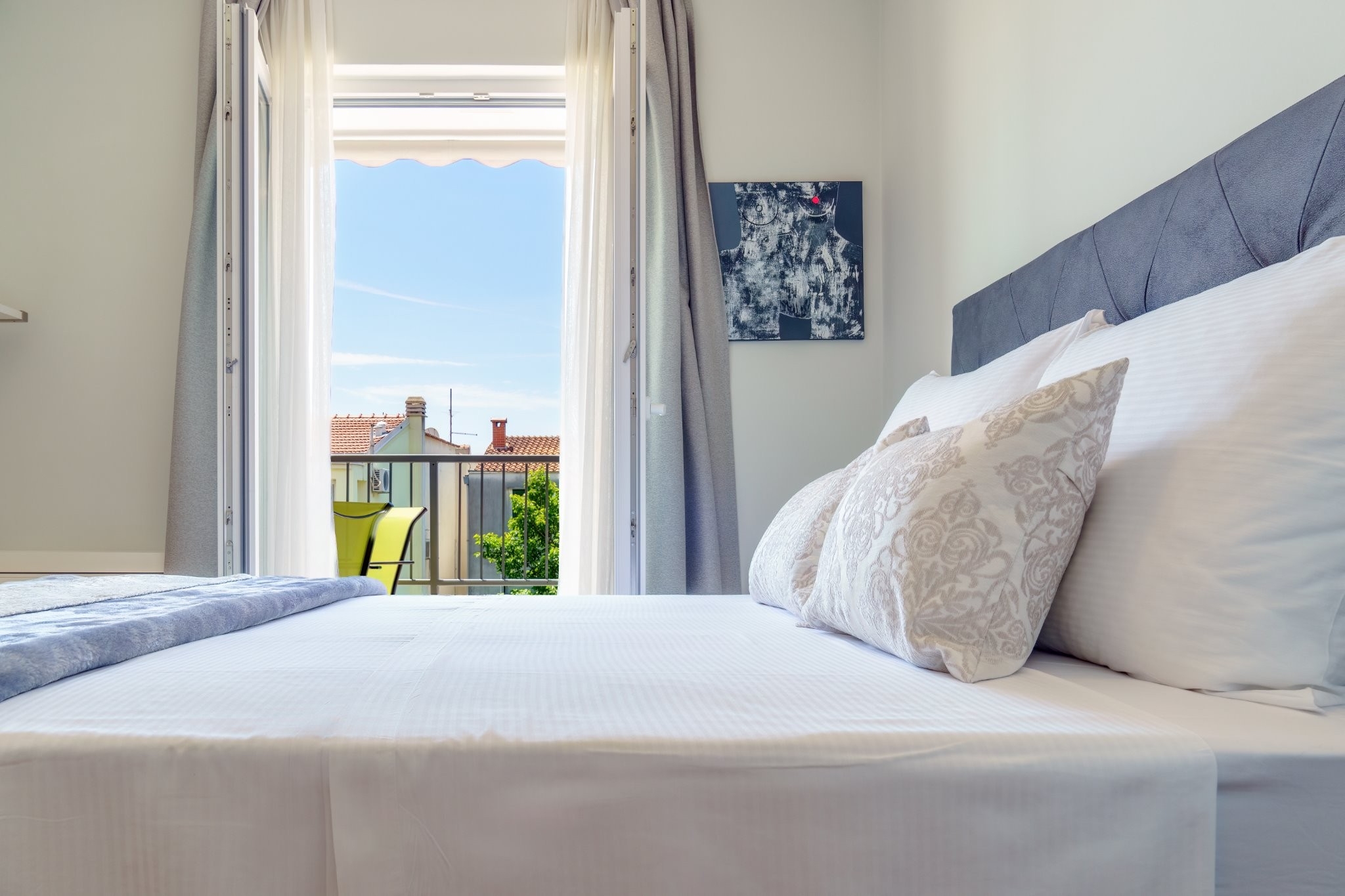 Two bedroom apartment with balcony and sea view Tučepi, Makarska  A-g