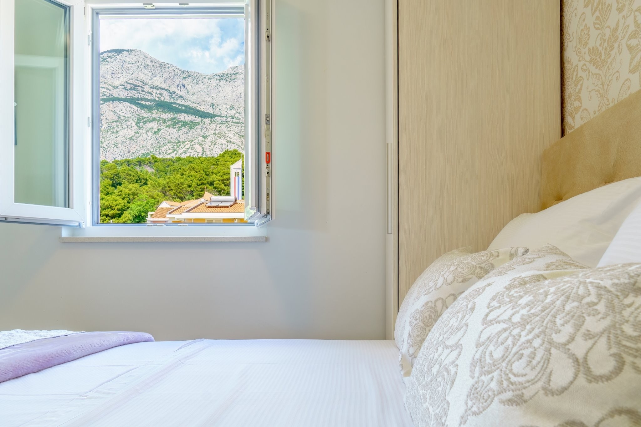 Two bedroom apartment with balcony and sea view Tučepi, Makarska  A-h