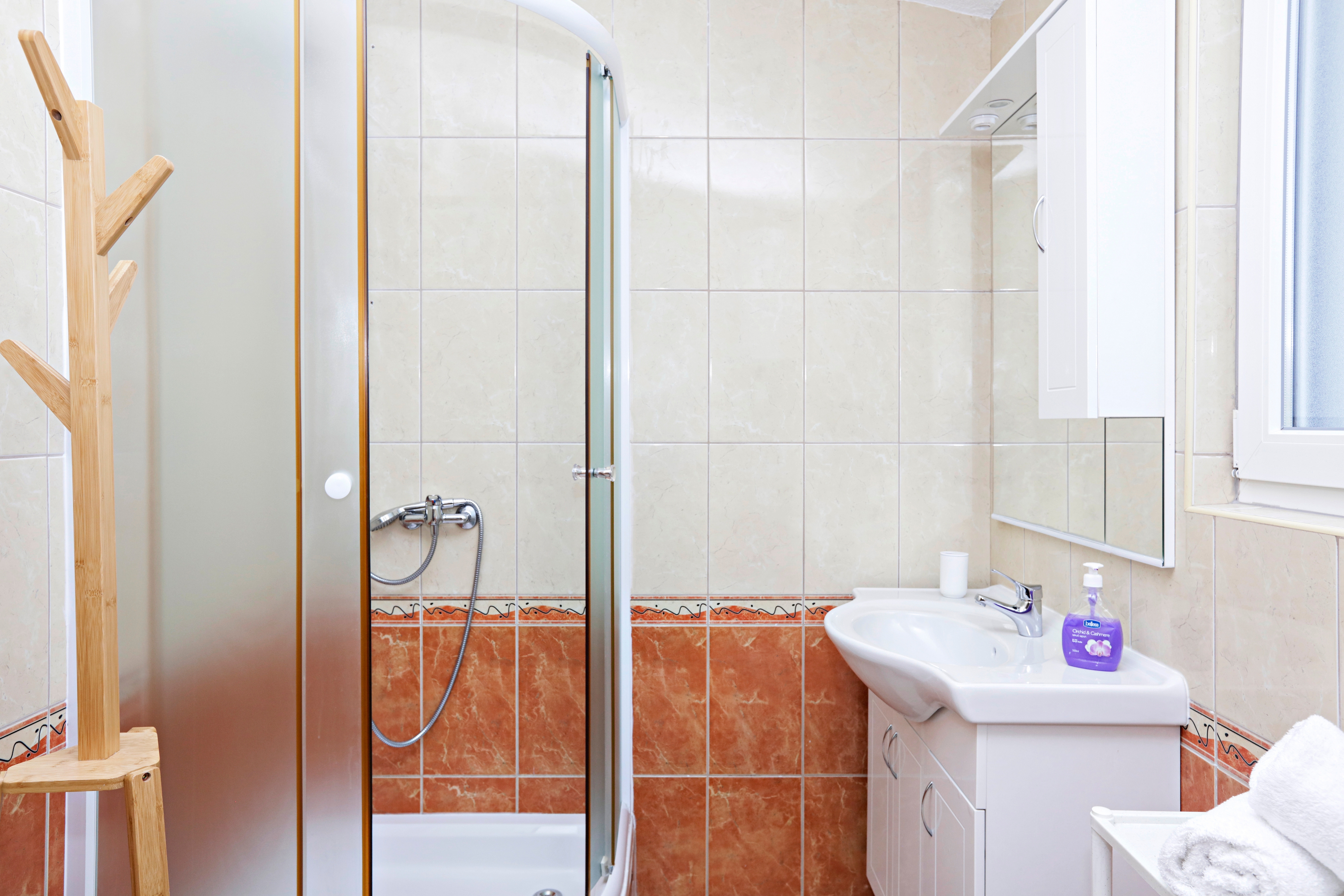 One bedroom apartment with terrace and sea view Stupin Čeline, Rogoznica  A-c