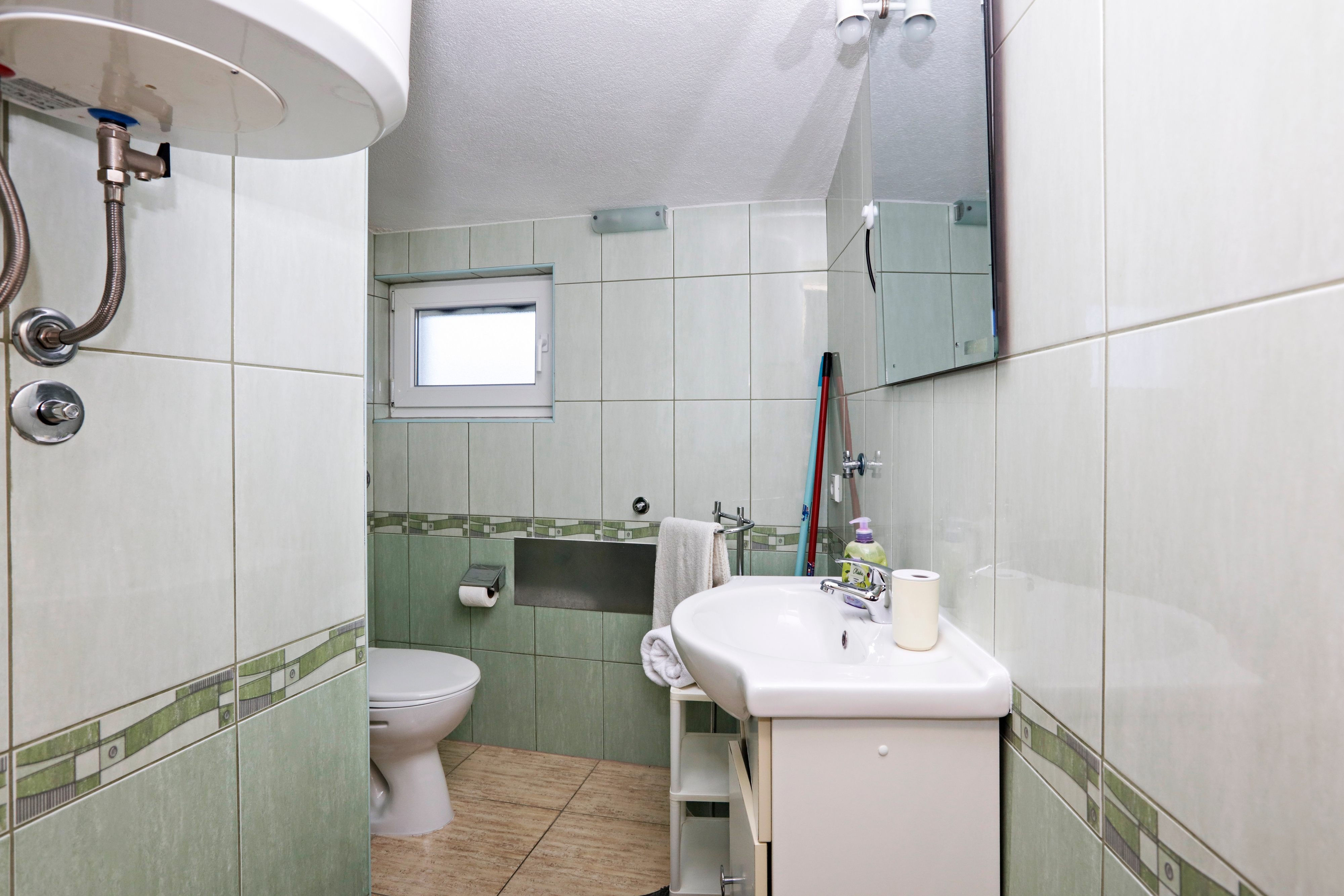 One bedroom apartment with balcony and sea view Stupin Čeline, Rogoznica  A-d