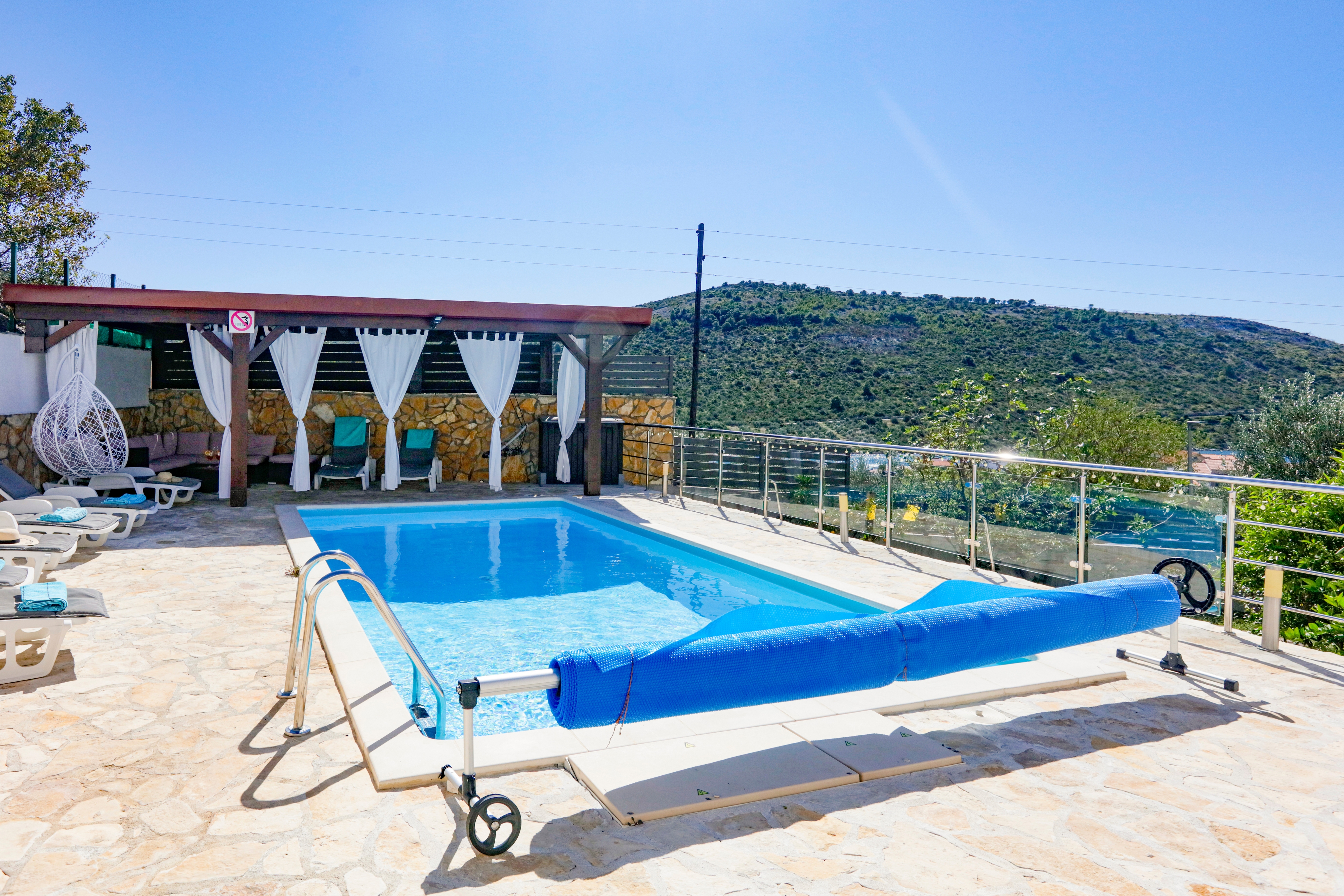 Two bedroom apartment with terrace and sea view Stupin Čeline, Rogoznica (A-23257-a)