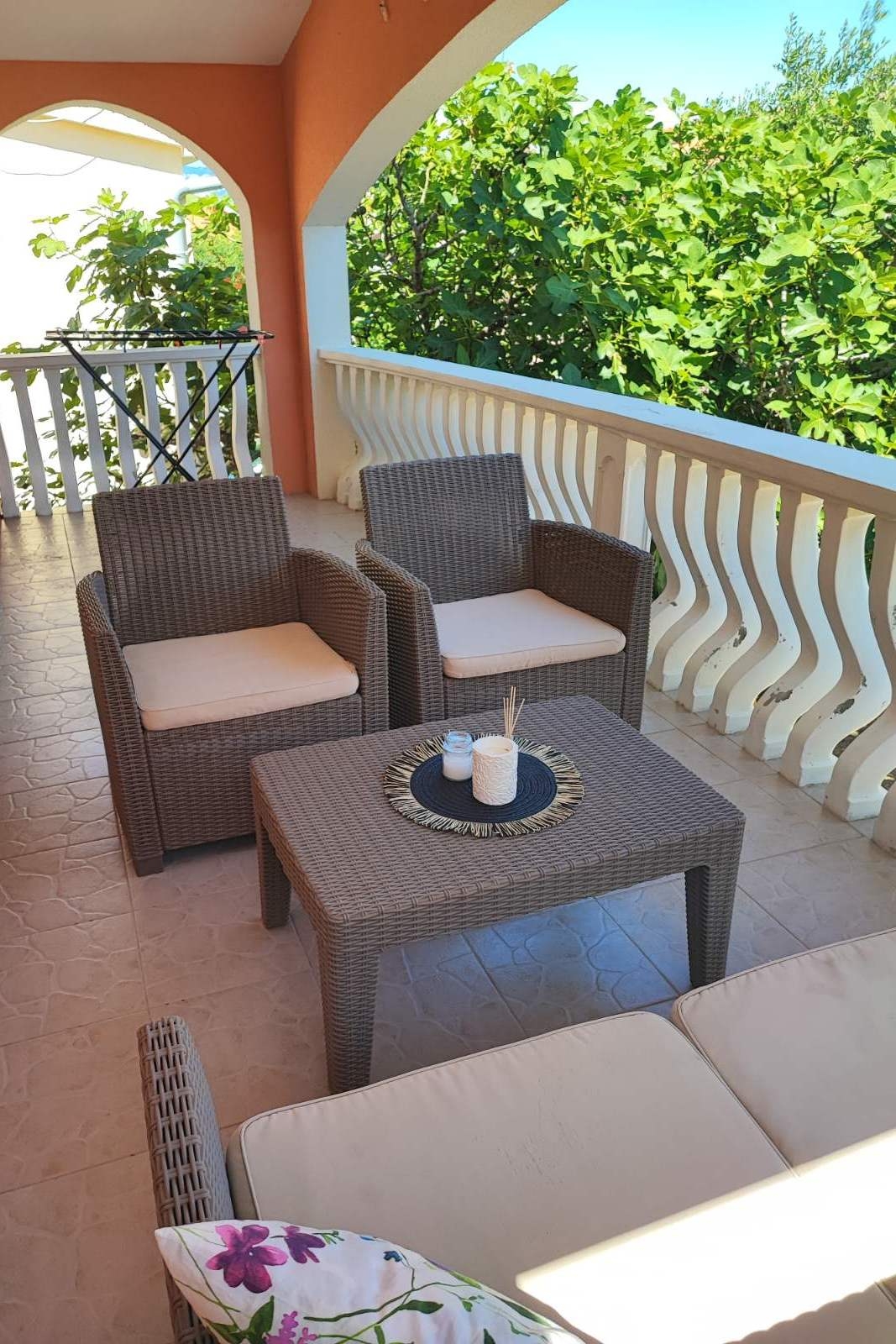 Two bedroom apartment with terrace Vir  A-a