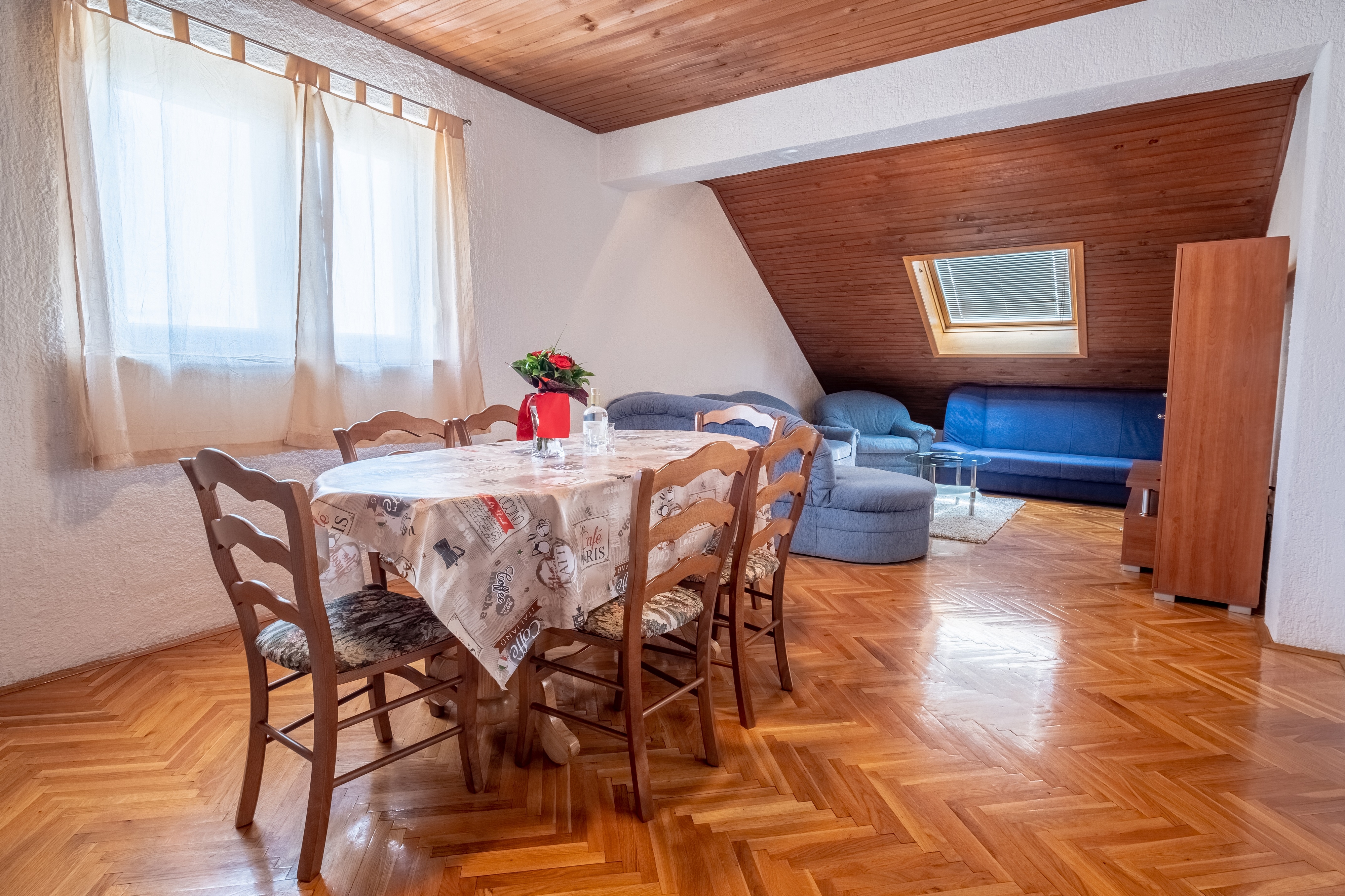 Two bedroom apartment with terrace and sea view Crikvenica  A-a