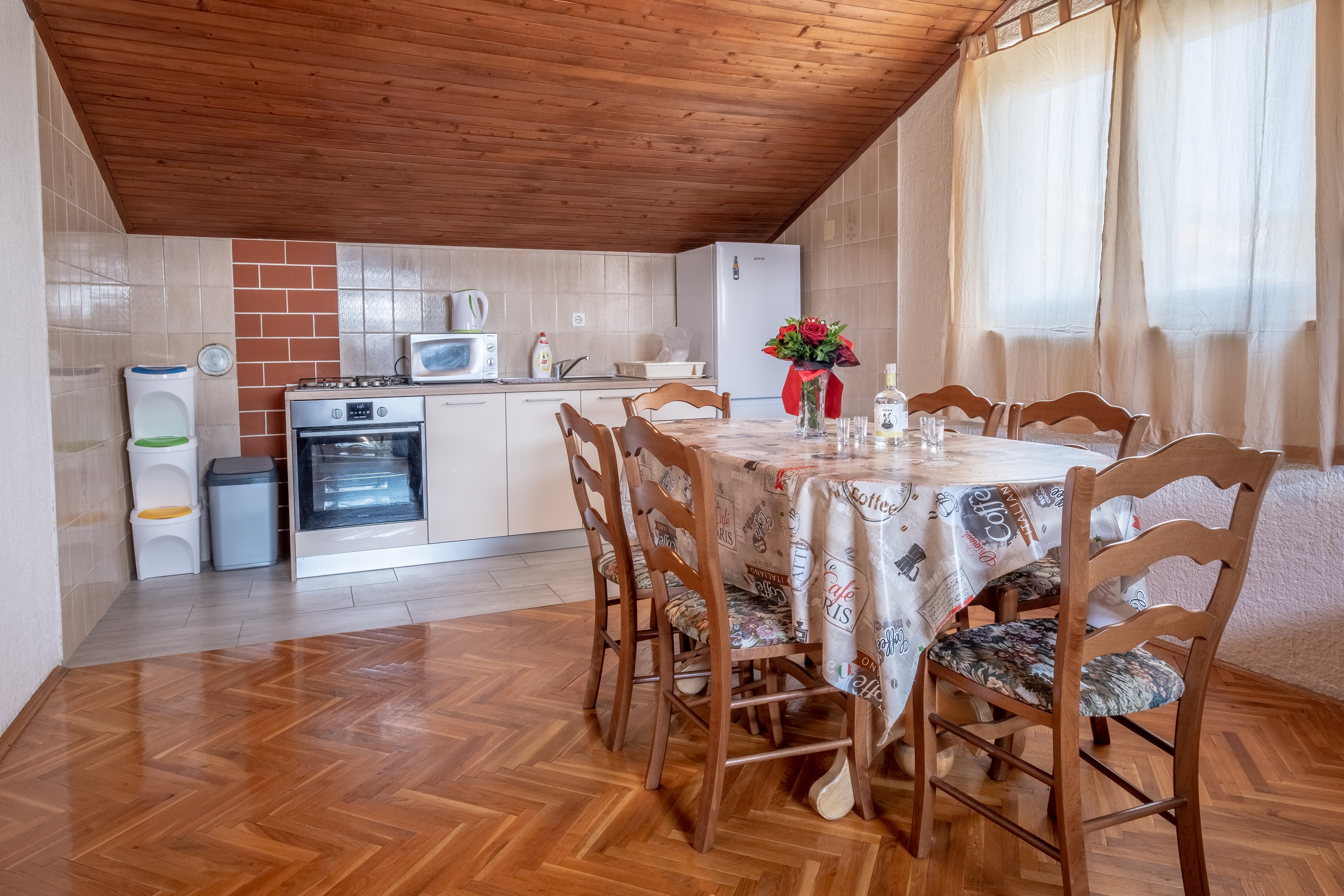 Two bedroom apartment with terrace and sea view Crikvenica  A-a