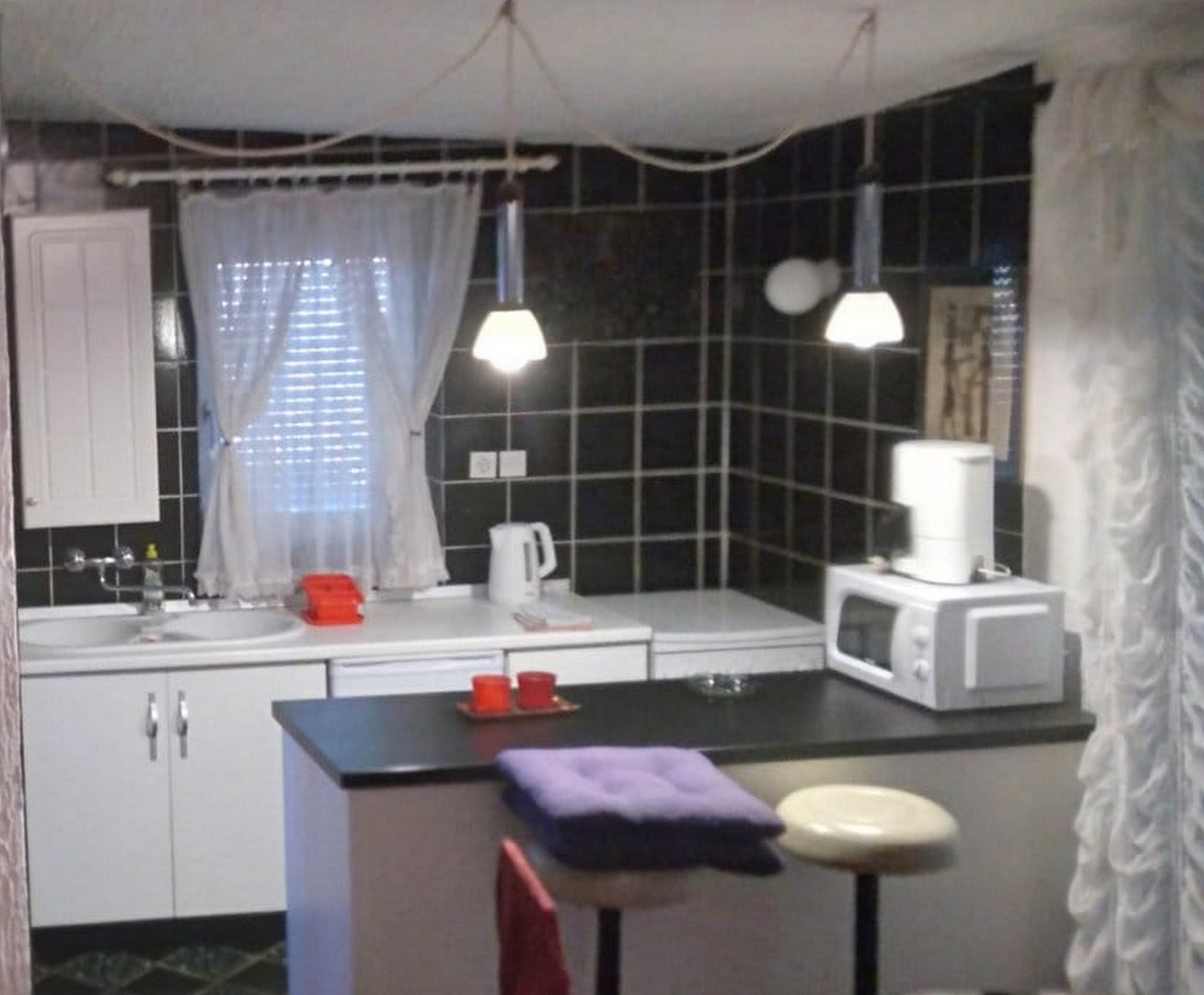 One bedroom apartment with balcony Punat, Krk (A-23310-a)