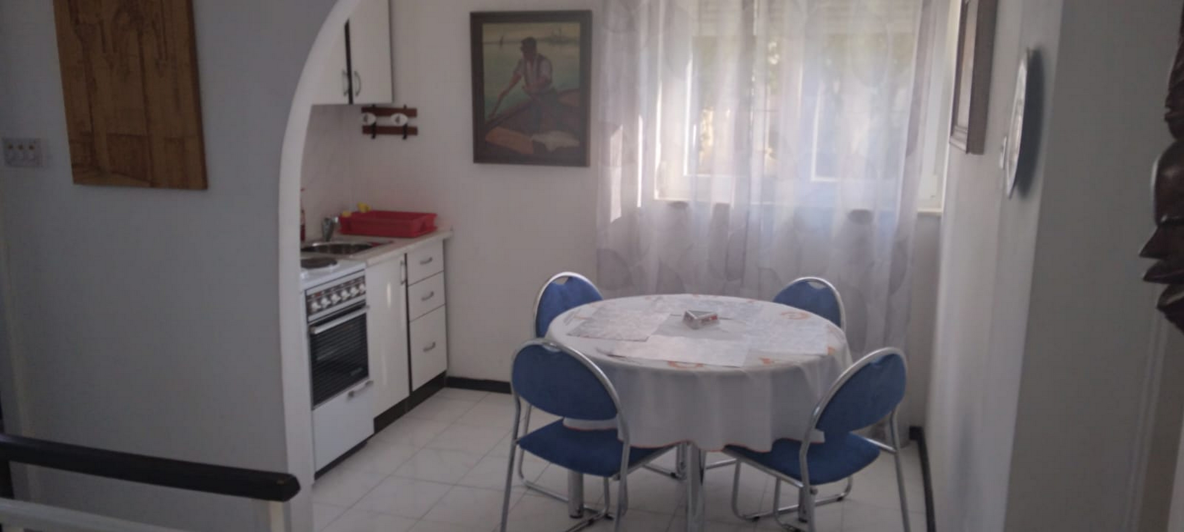 Two bedroom apartment with terrace and sea view Punat, Krk (A-23310-b)