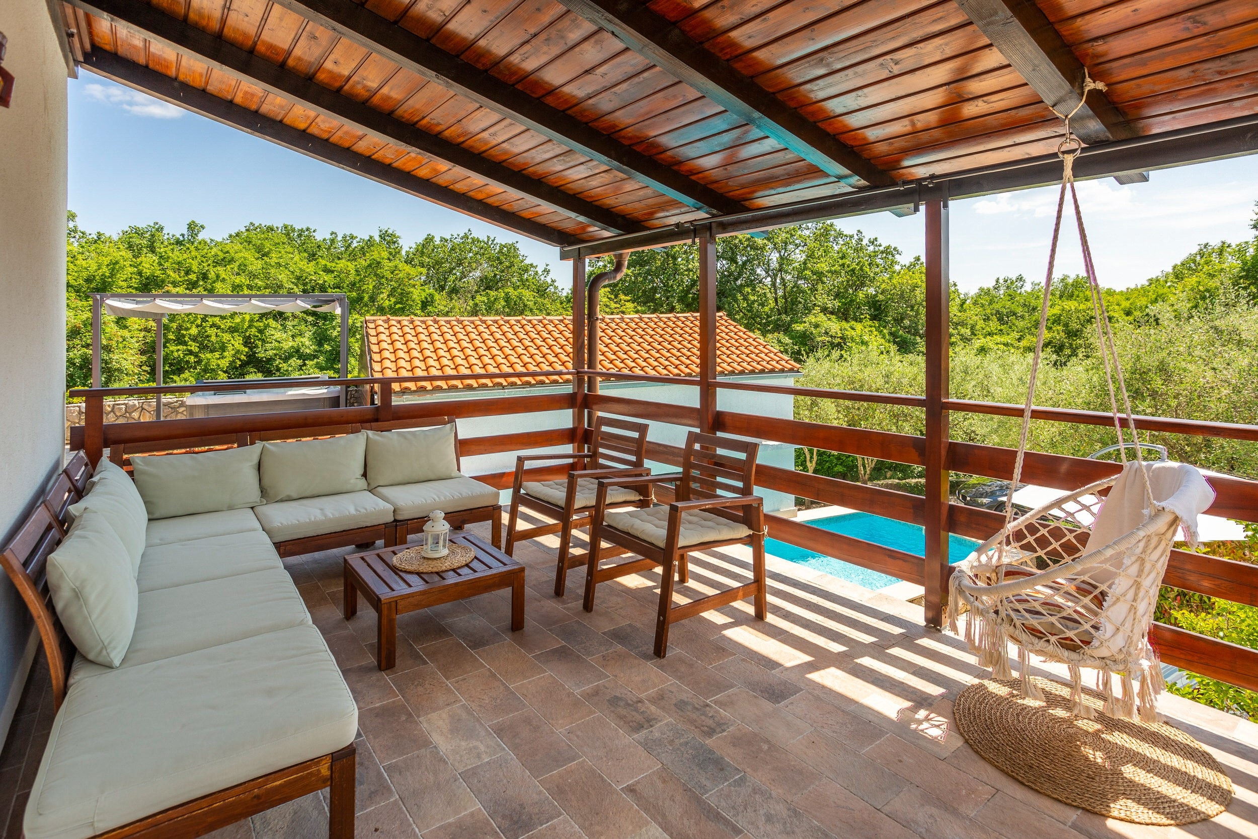 Four bedroom house with terrace Risika, Krk  K