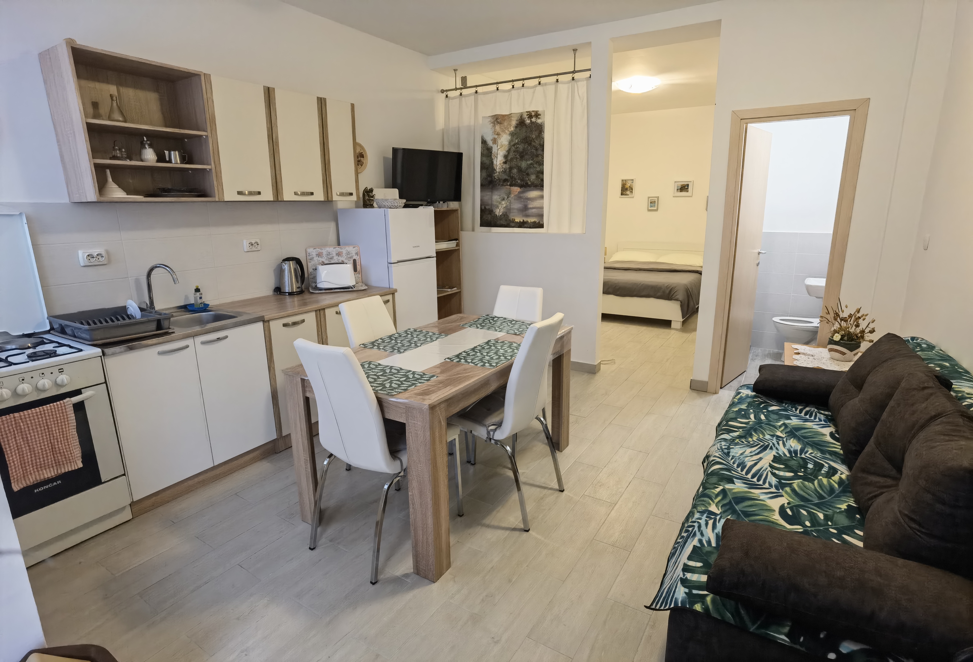 Studio flat with air-conditioning Opatija - Volosko, Opatija  AS-a