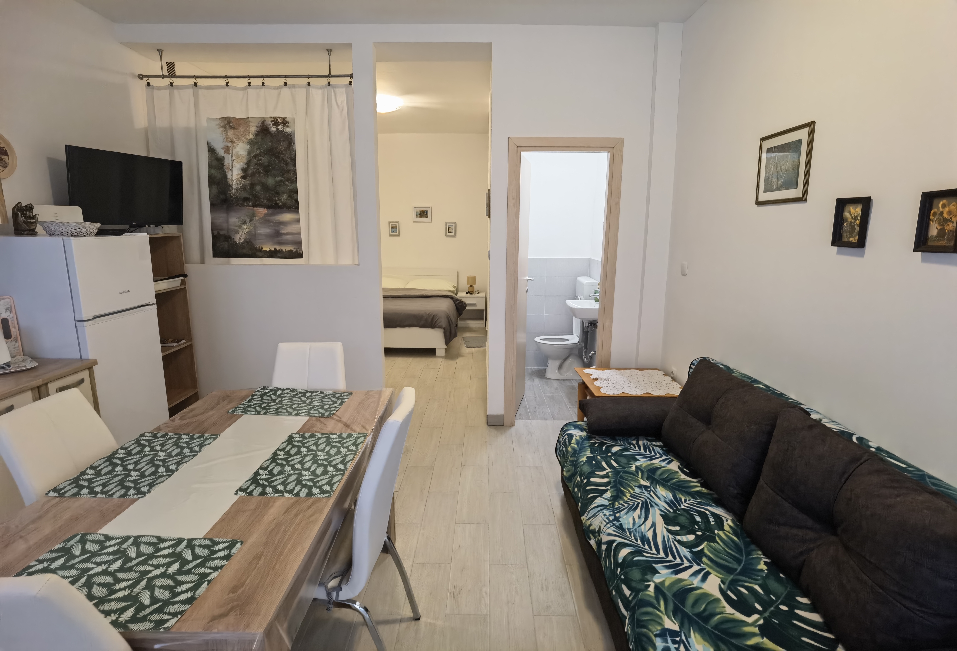 Studio flat with air-conditioning Opatija - Volosko, Opatija (AS-23331-a)