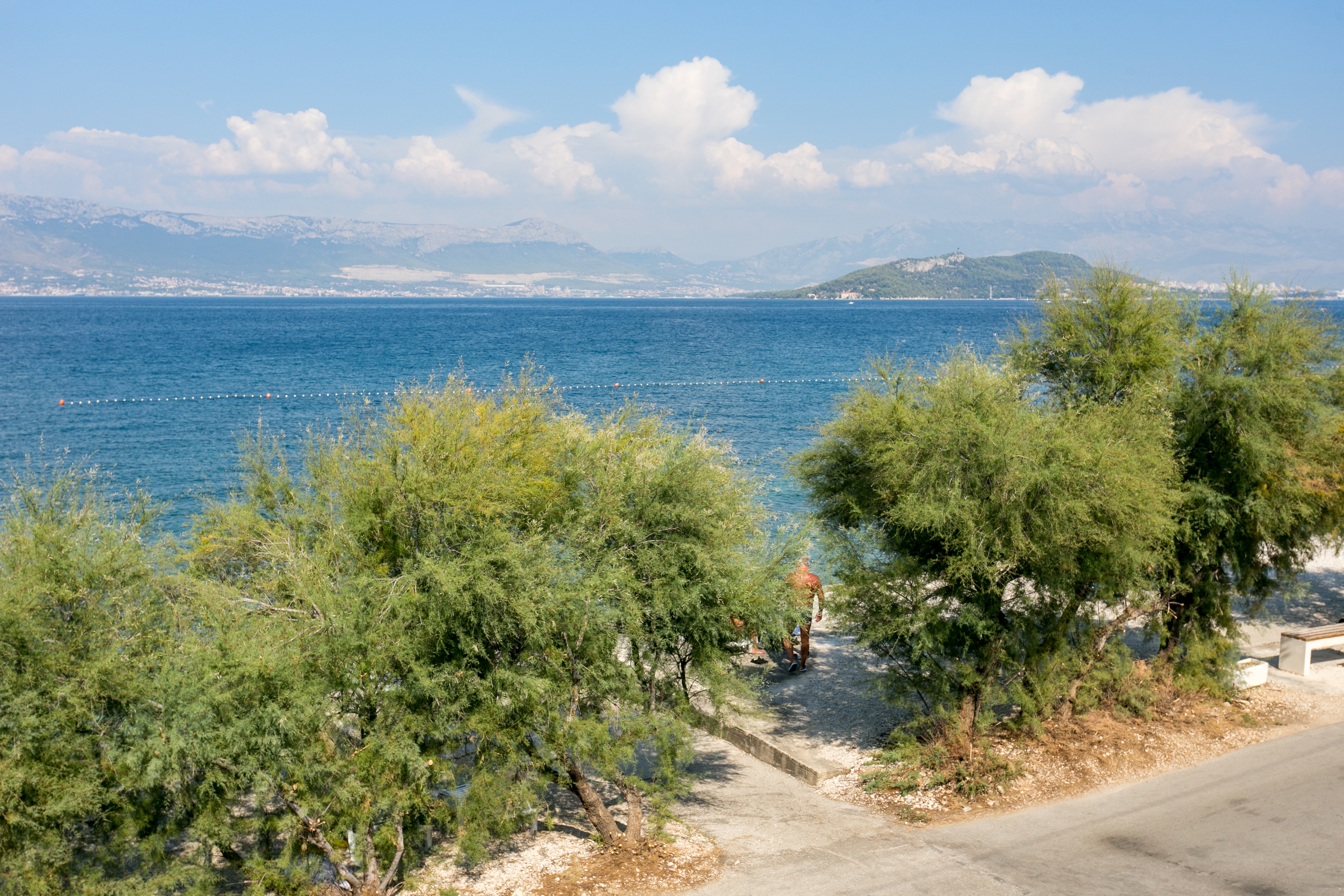 One bedroom apartment near beach Slatine, Čiovo  A-c