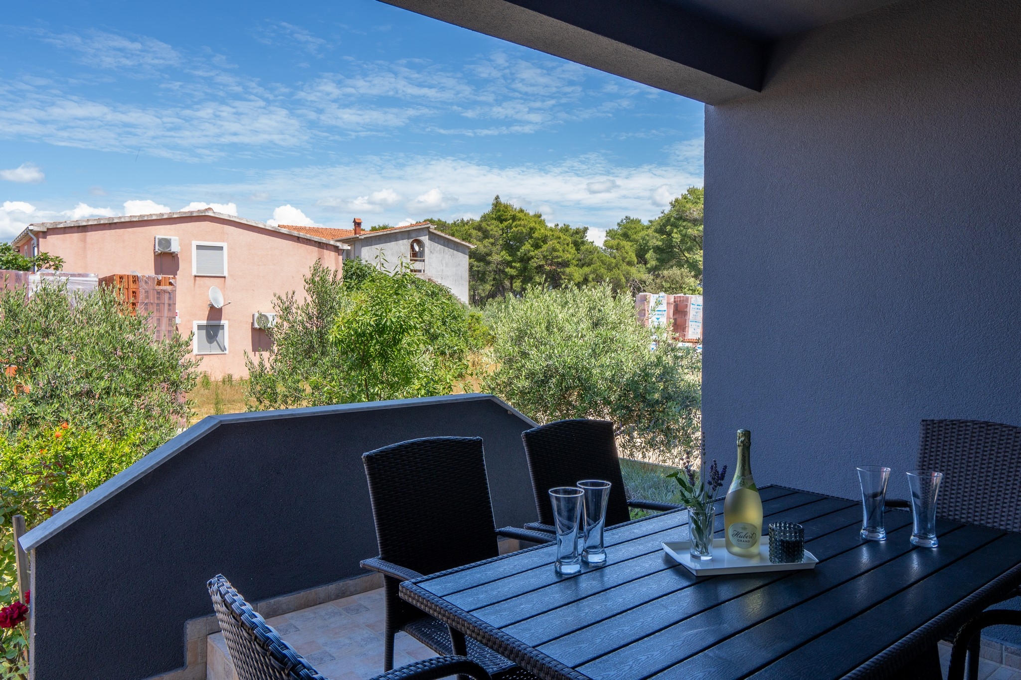 Three bedroom apartment with terrace Vir  A-a