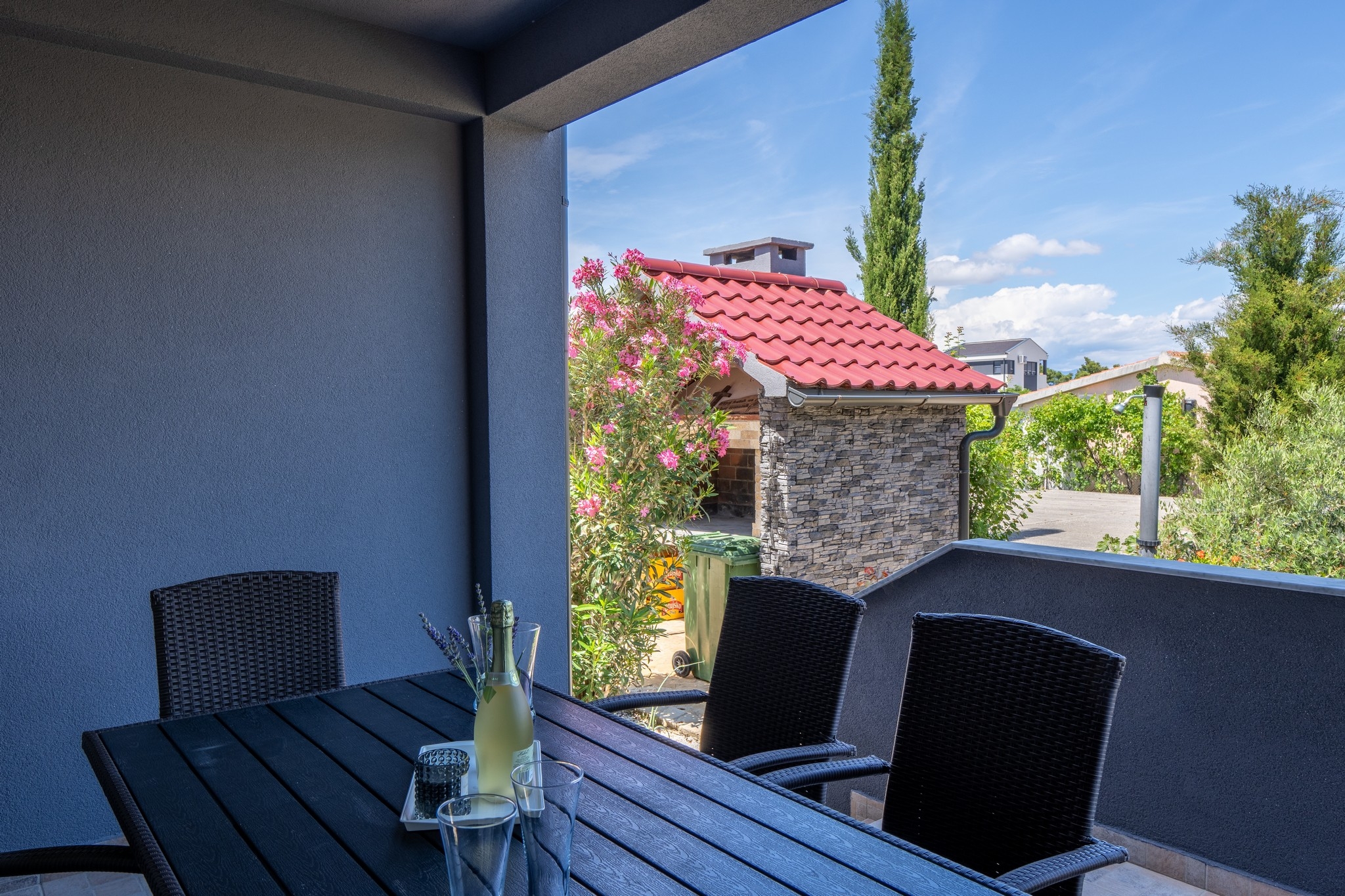 Three bedroom apartment with terrace Vir  A-a
