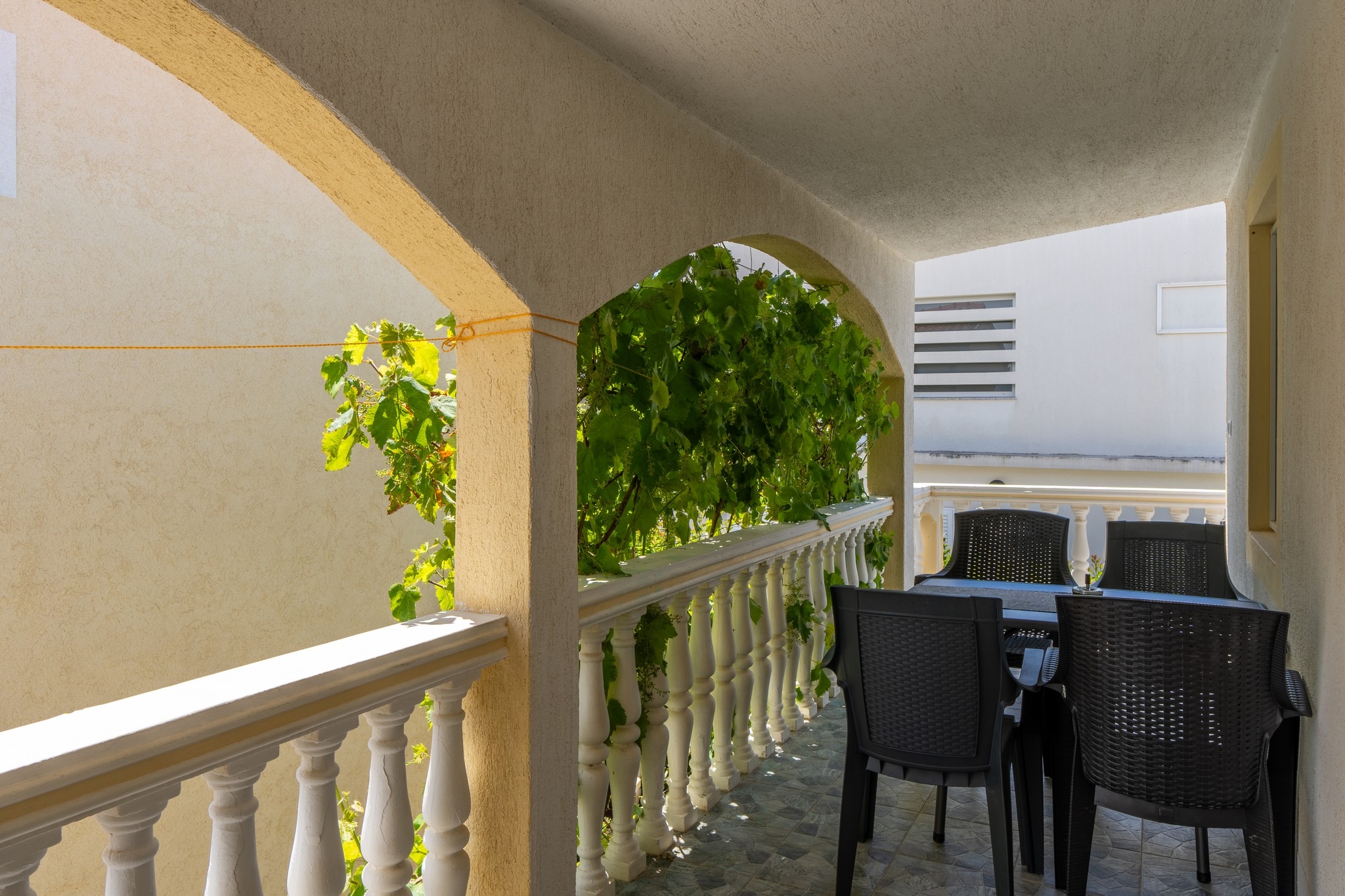 Two bedroom apartment with balcony Vir  A-c