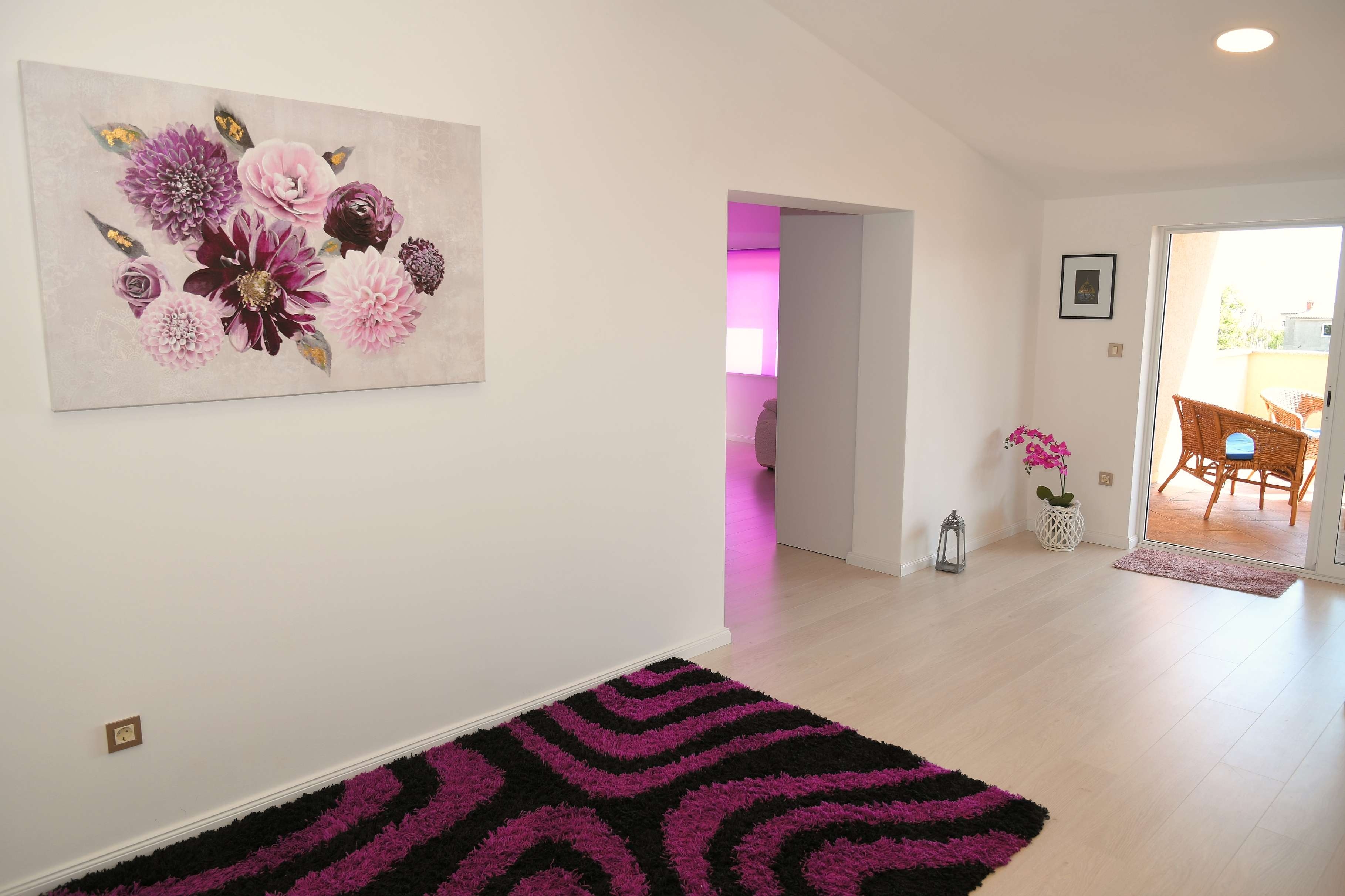 Two bedroom apartment with terrace and sea view Rijeka  A-a