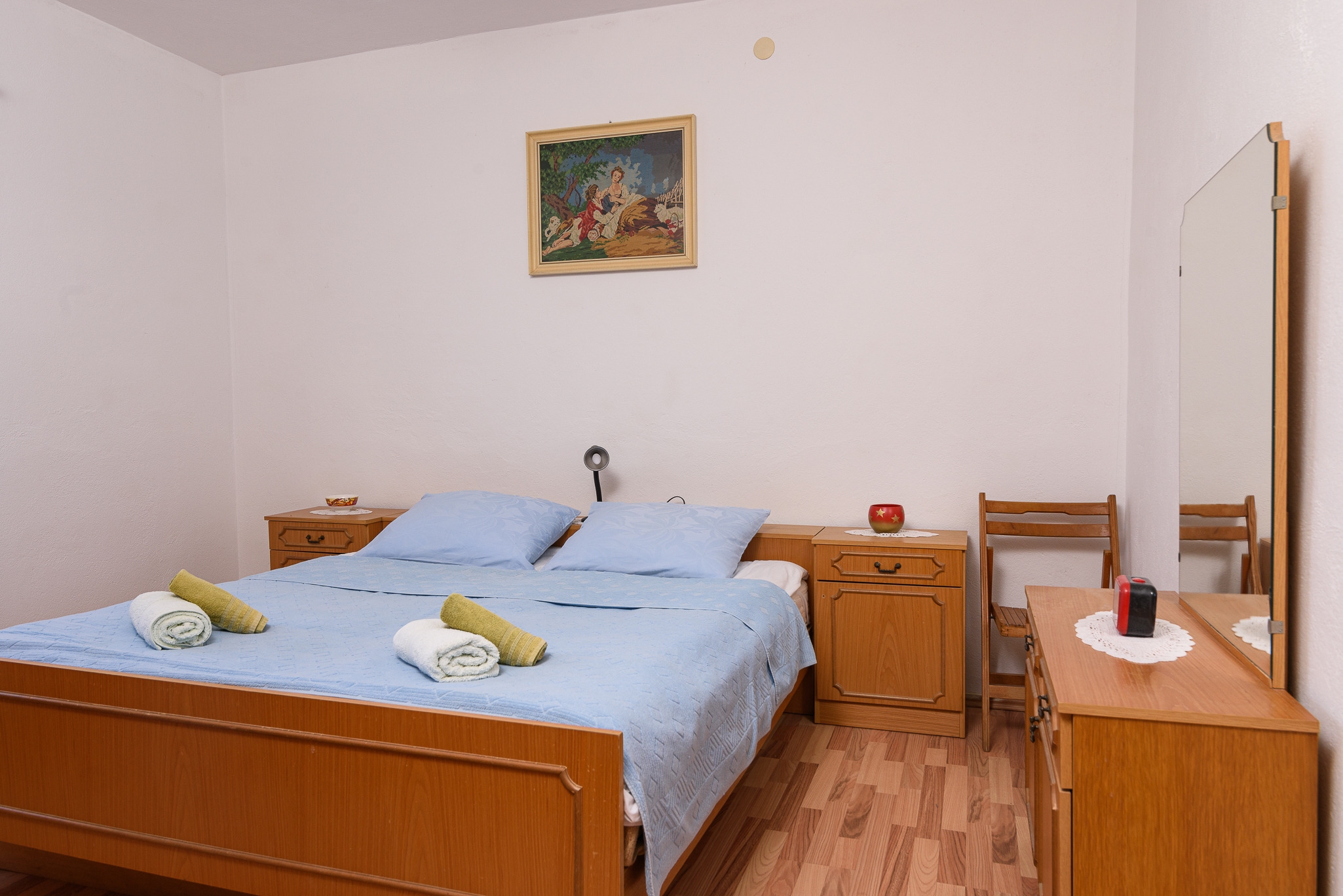 Three bedroom apartment with terrace and sea view Marina, Trogir  A-a
