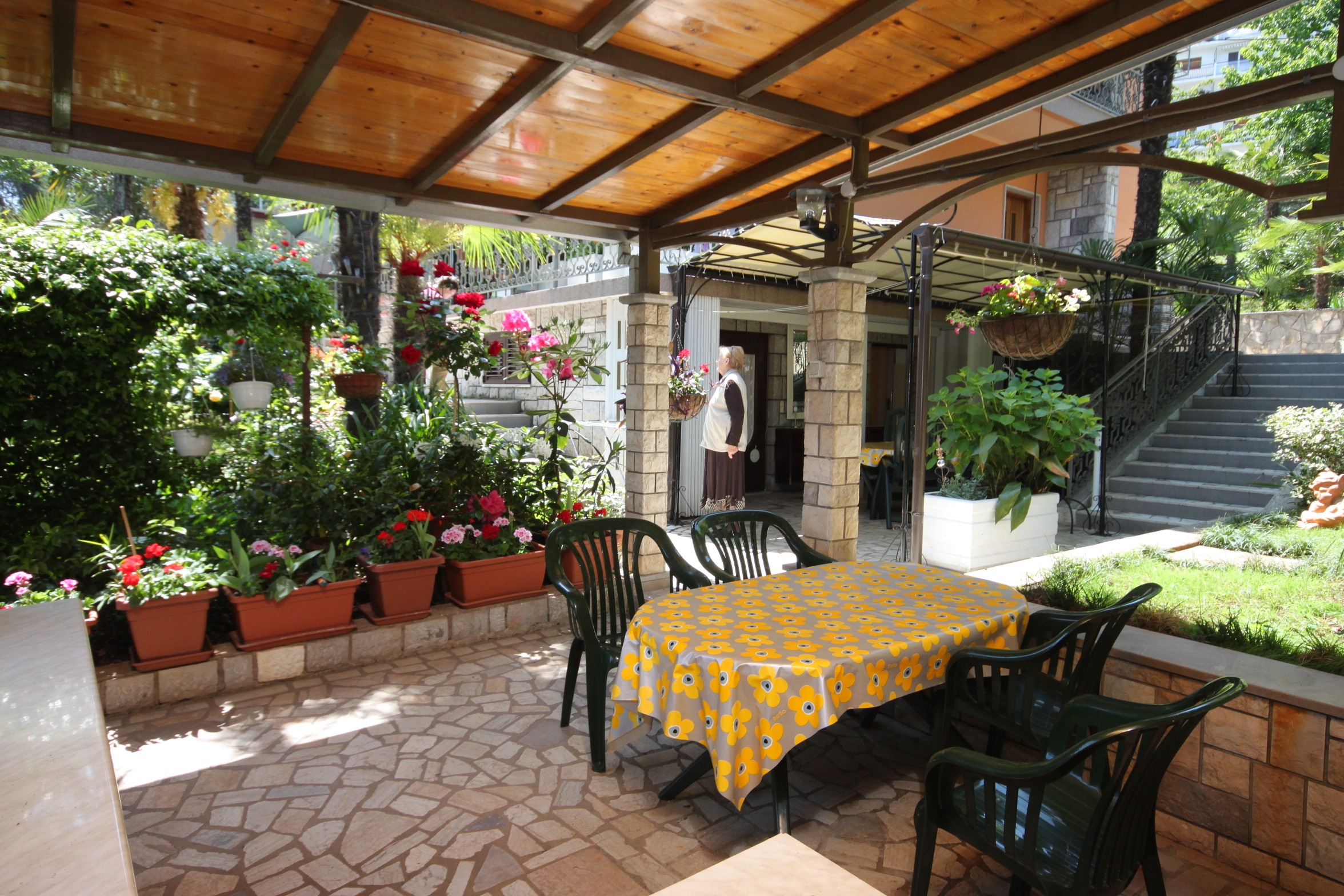 Dvosobni apartman s balkonom Lovran, Opatija  A-b