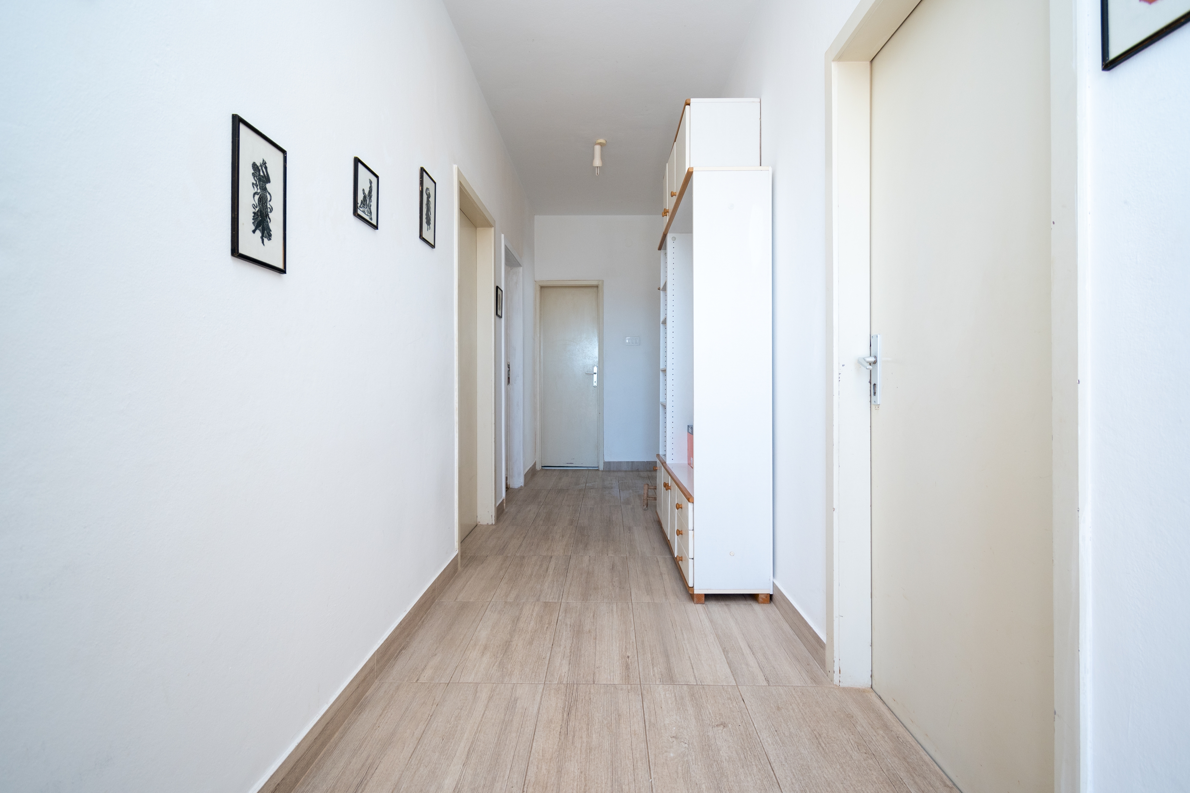 Three bedroom apartment with terrace and sea view Bibinje, Zadar  A-a