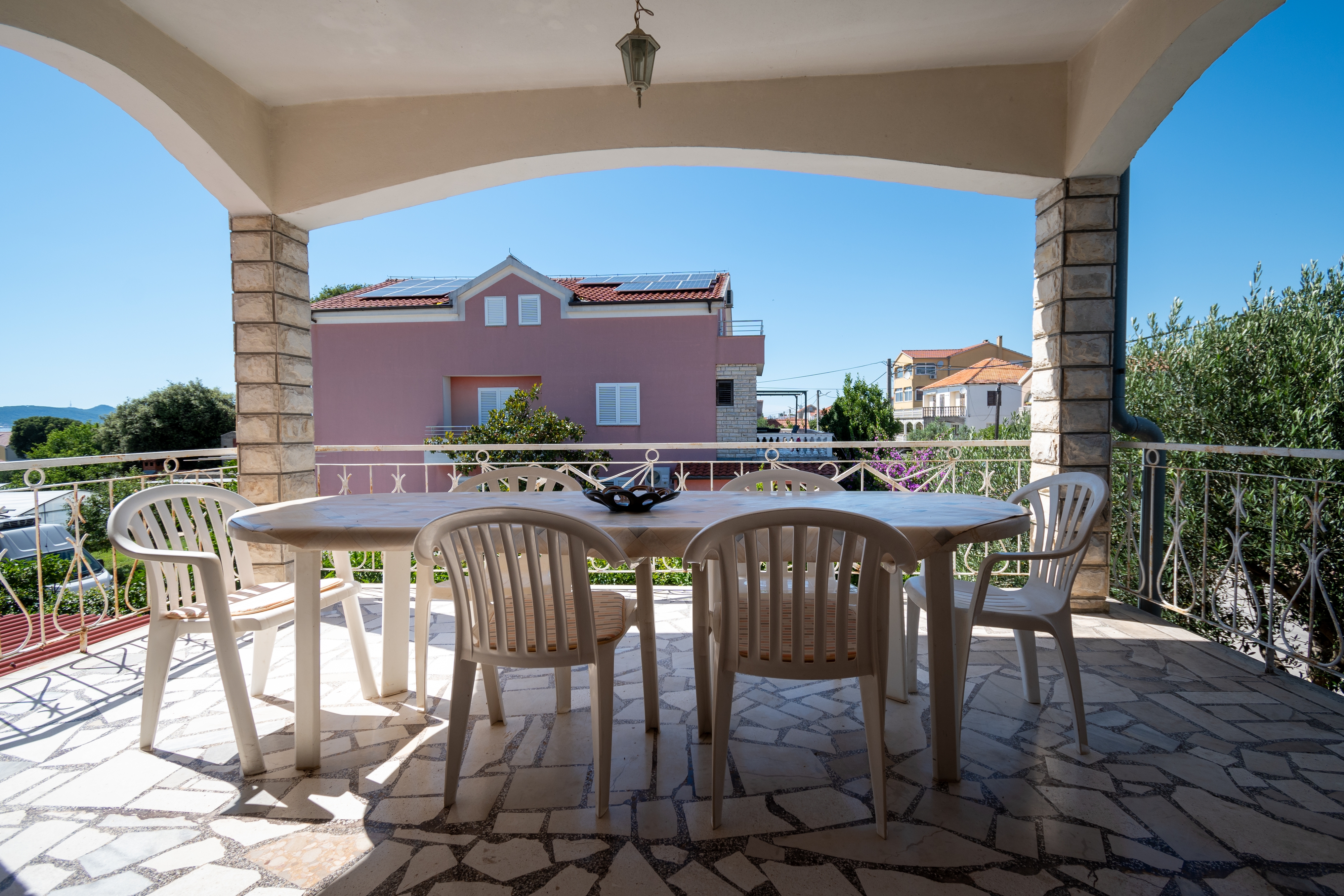 Three bedroom apartment with terrace and sea view Bibinje, Zadar  A-a