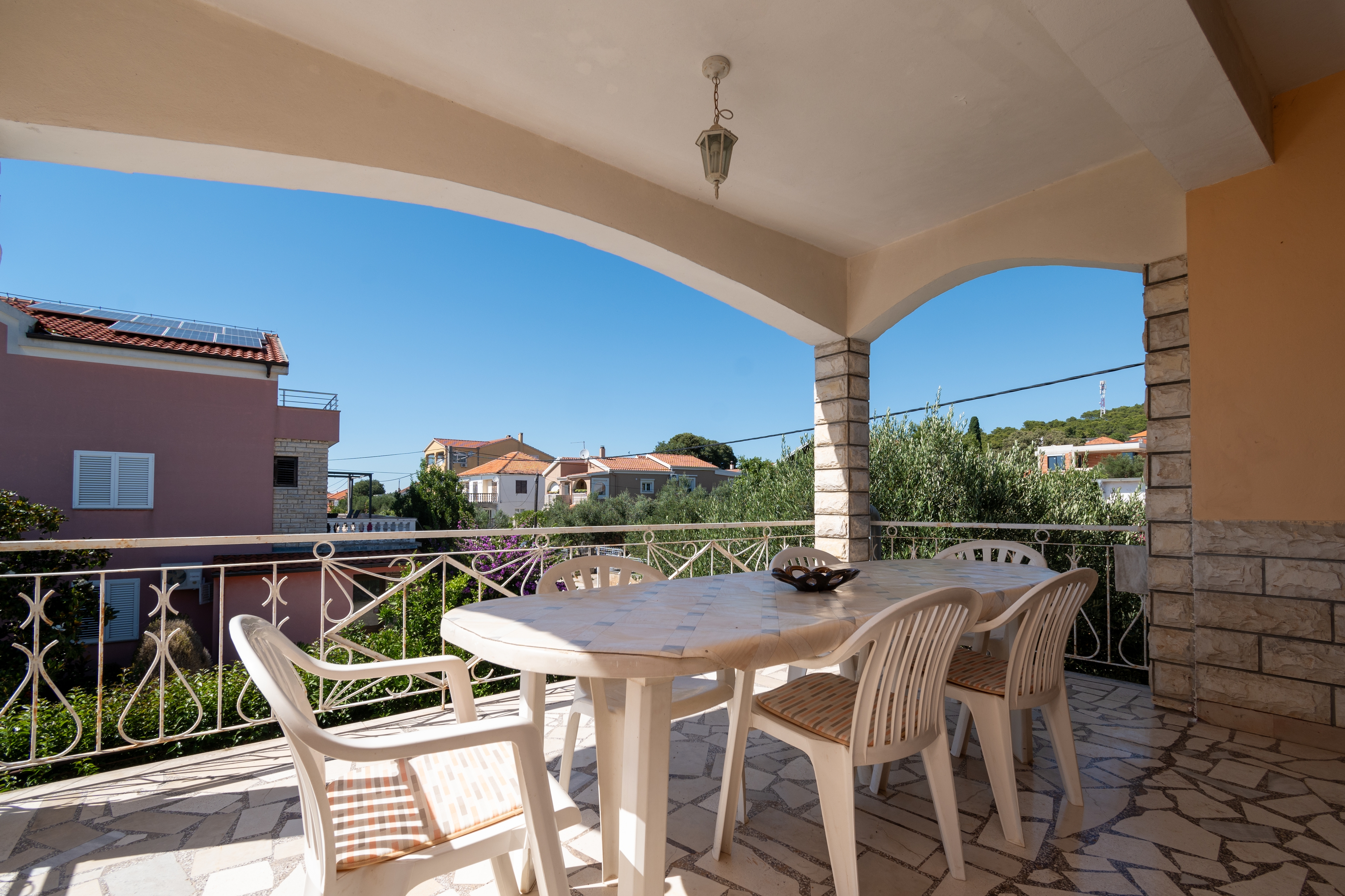 Three bedroom apartment with terrace and sea view Bibinje, Zadar  A-a