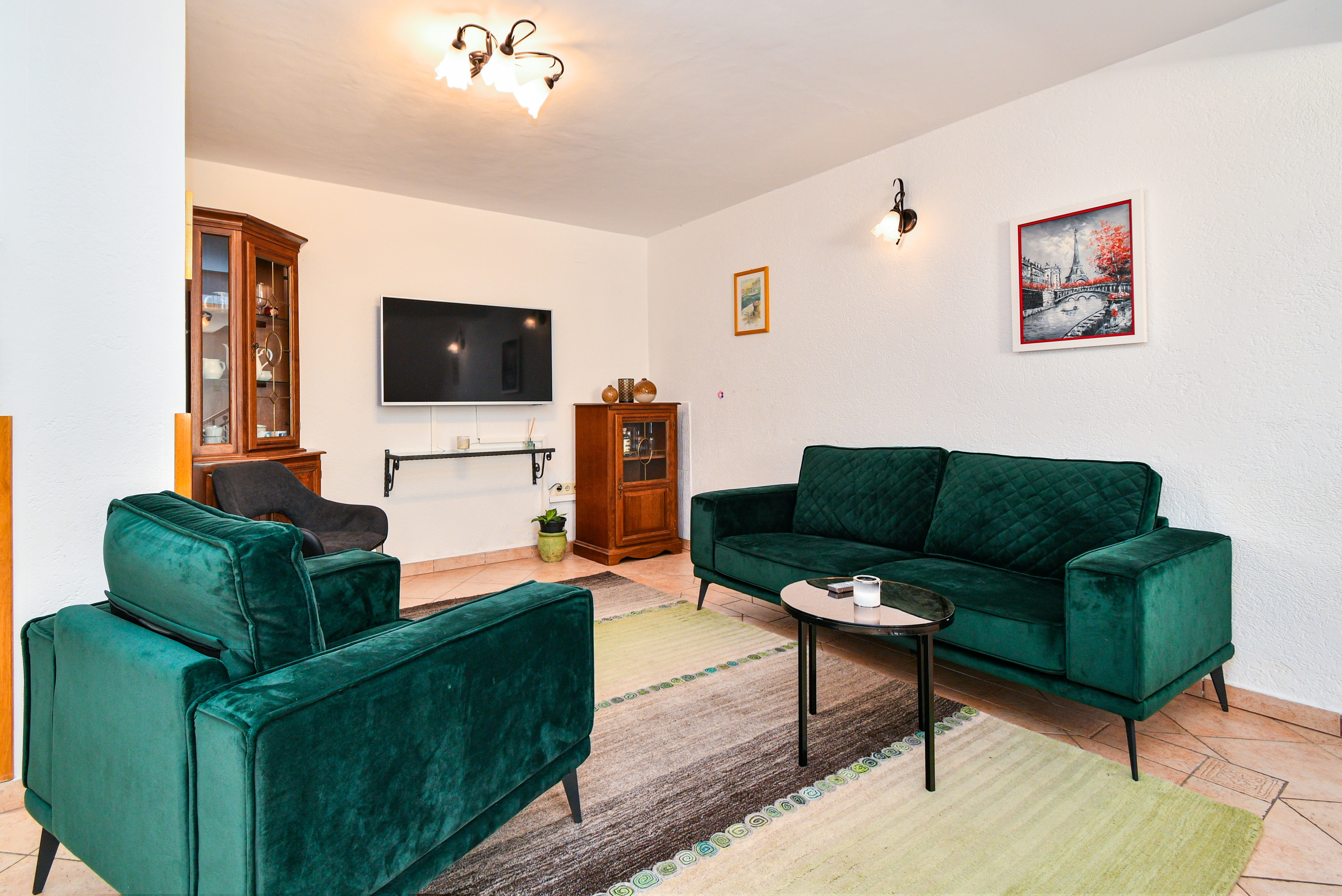 Two bedroom house with terrace and sea view Bribir, Novi Vinodolski  K