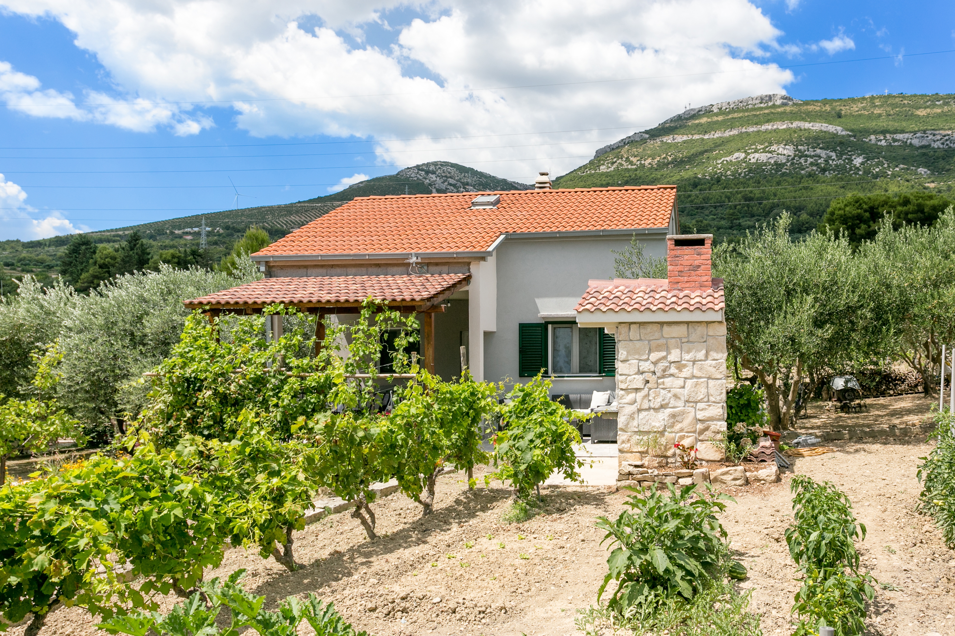 One bedroom house with terrace Kaštel Stari, Kaštela  K
