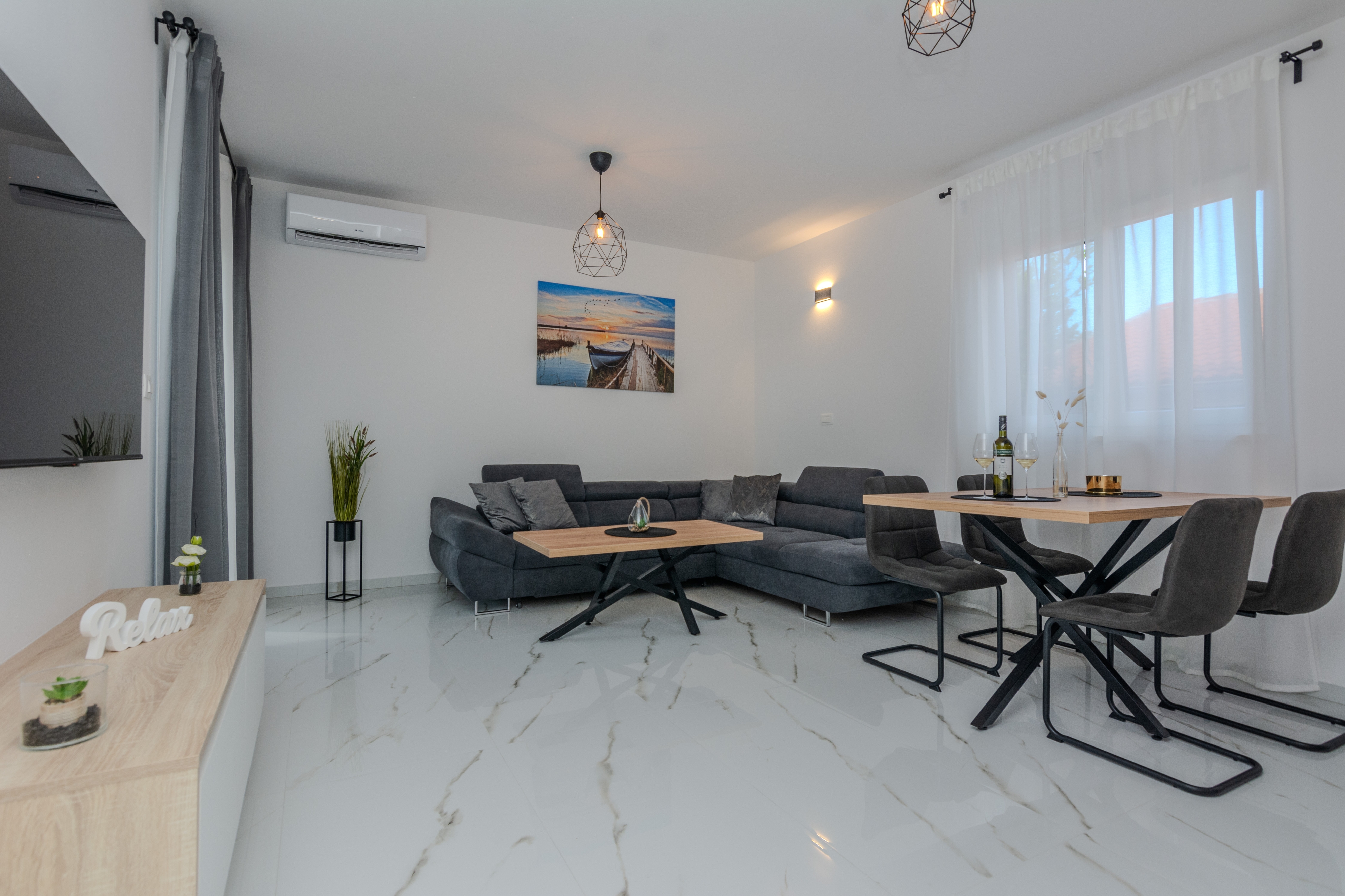 Two bedroom apartment with balcony and sea view Vir (A-23385-b) Two bedroom apartment with balcony and sea view Vir (A-23385-b)