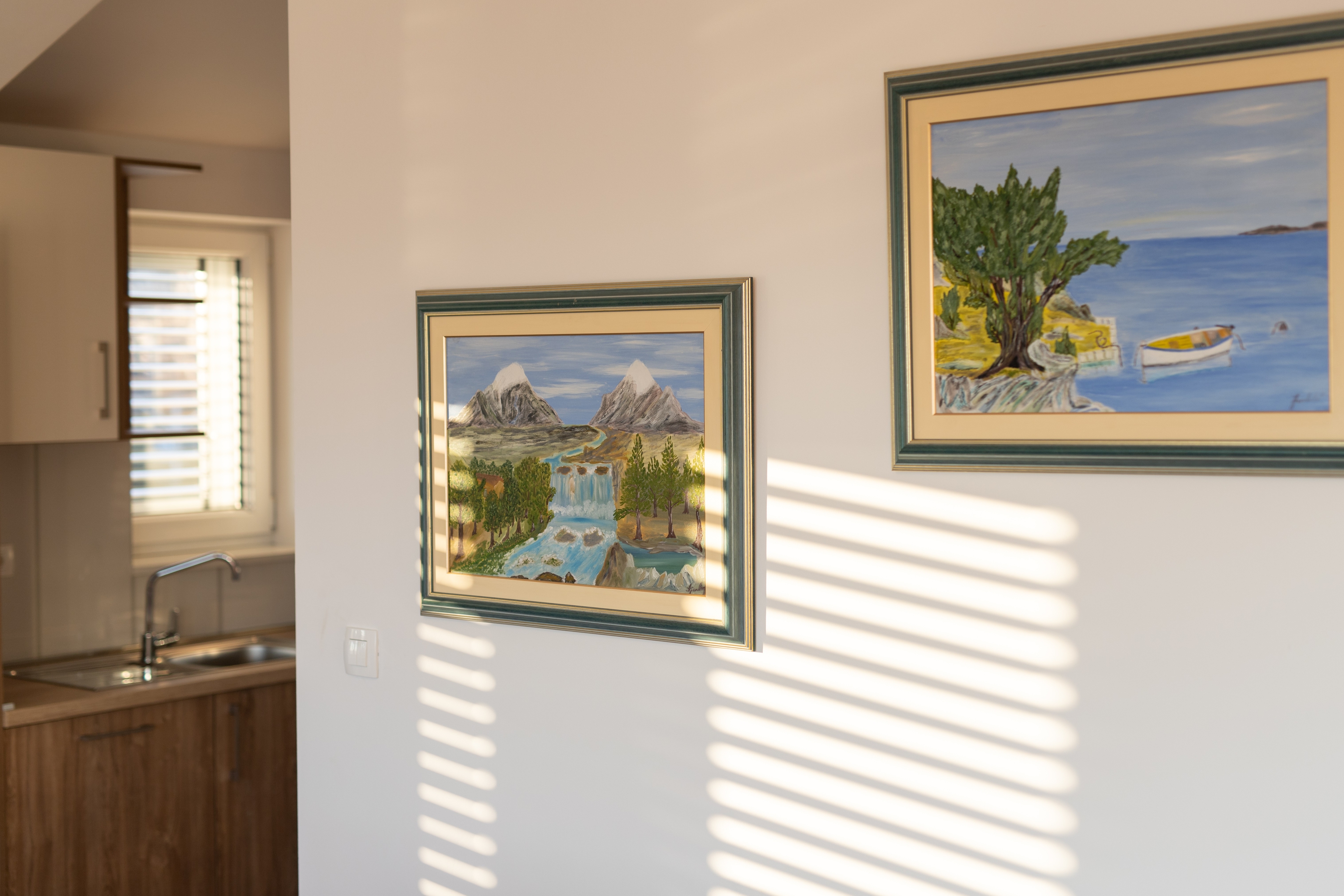 Two bedroom apartment with terrace and sea view Kaštel Kambelovac, Kaštela  A-b