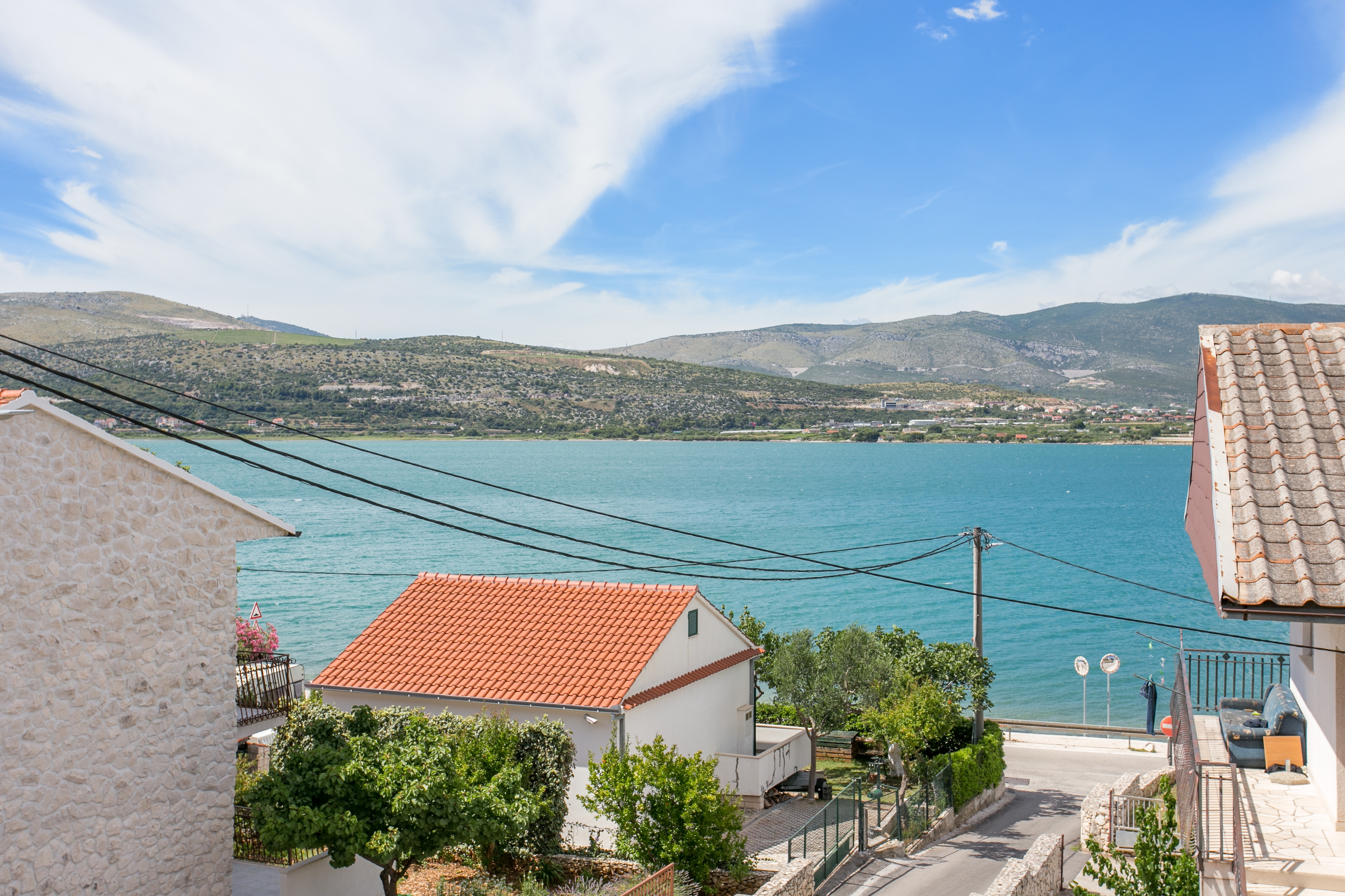One bedroom apartment with terrace and sea view Mastrinka, Čiovo  A-b