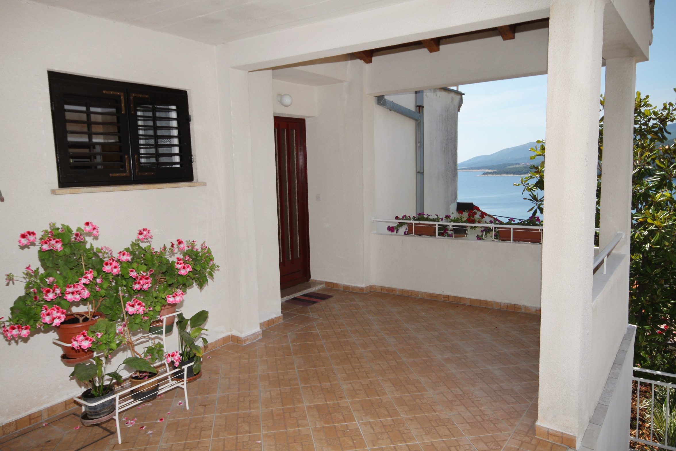Two bedroom apartment with terrace and sea view Rabac, Labin  A-a