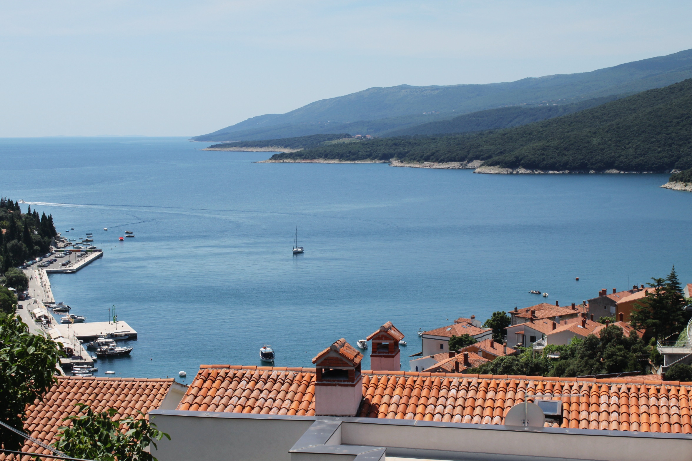 Two bedroom apartment with terrace and sea view Rabac, Labin  A-a